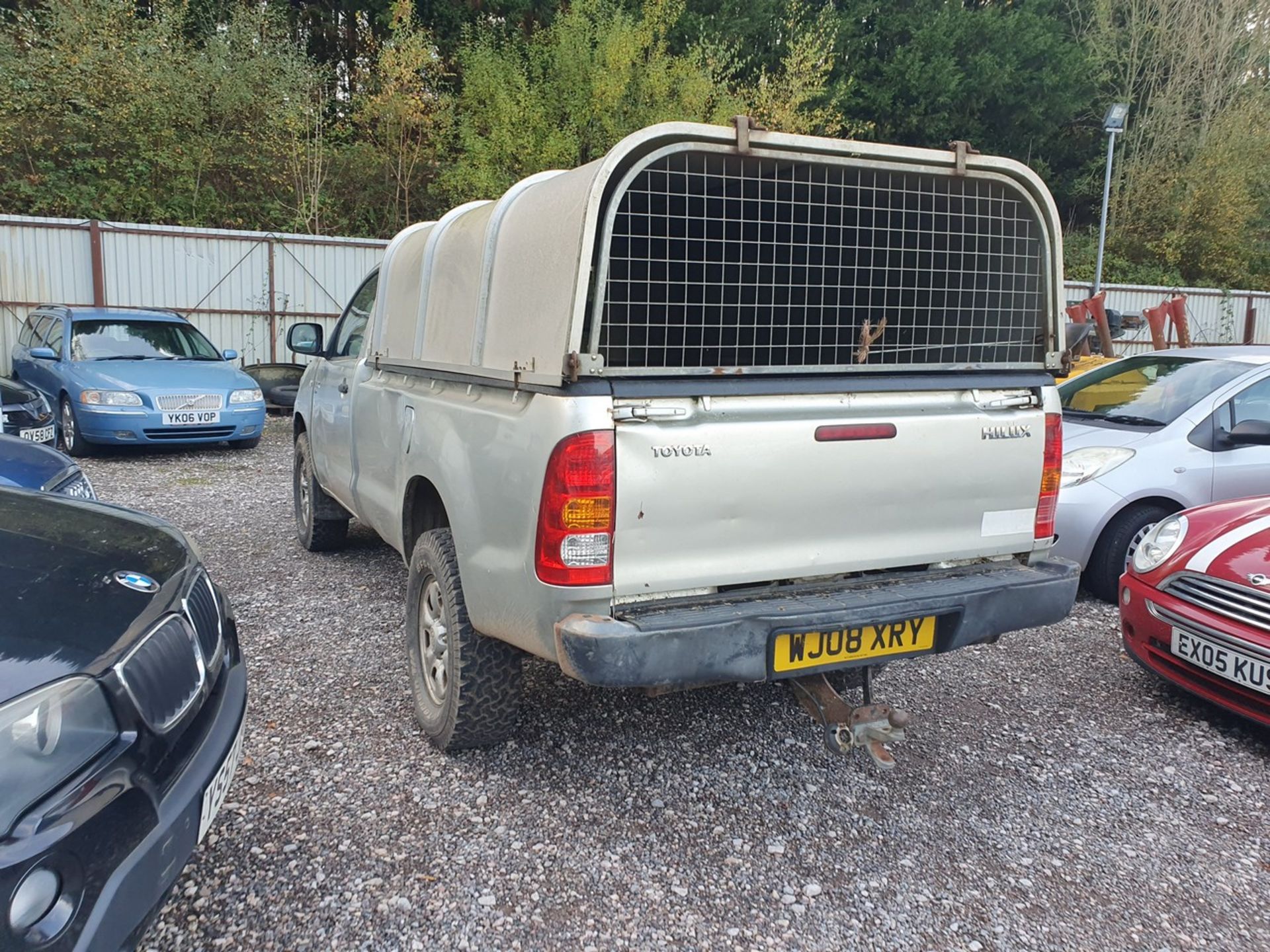 08/08 TOYOTA HILUX HL2 D-4D 4X4 S/C - 2494cc 2dr 4x4 (Silver, 78k) - Image 23 of 32