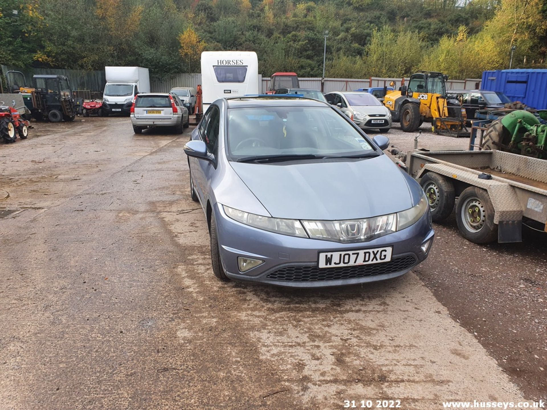 07/07 HONDA CIVIC ES I-CTDI - 2204cc 5dr Hatchback (Blue, 244k) - Image 12 of 32