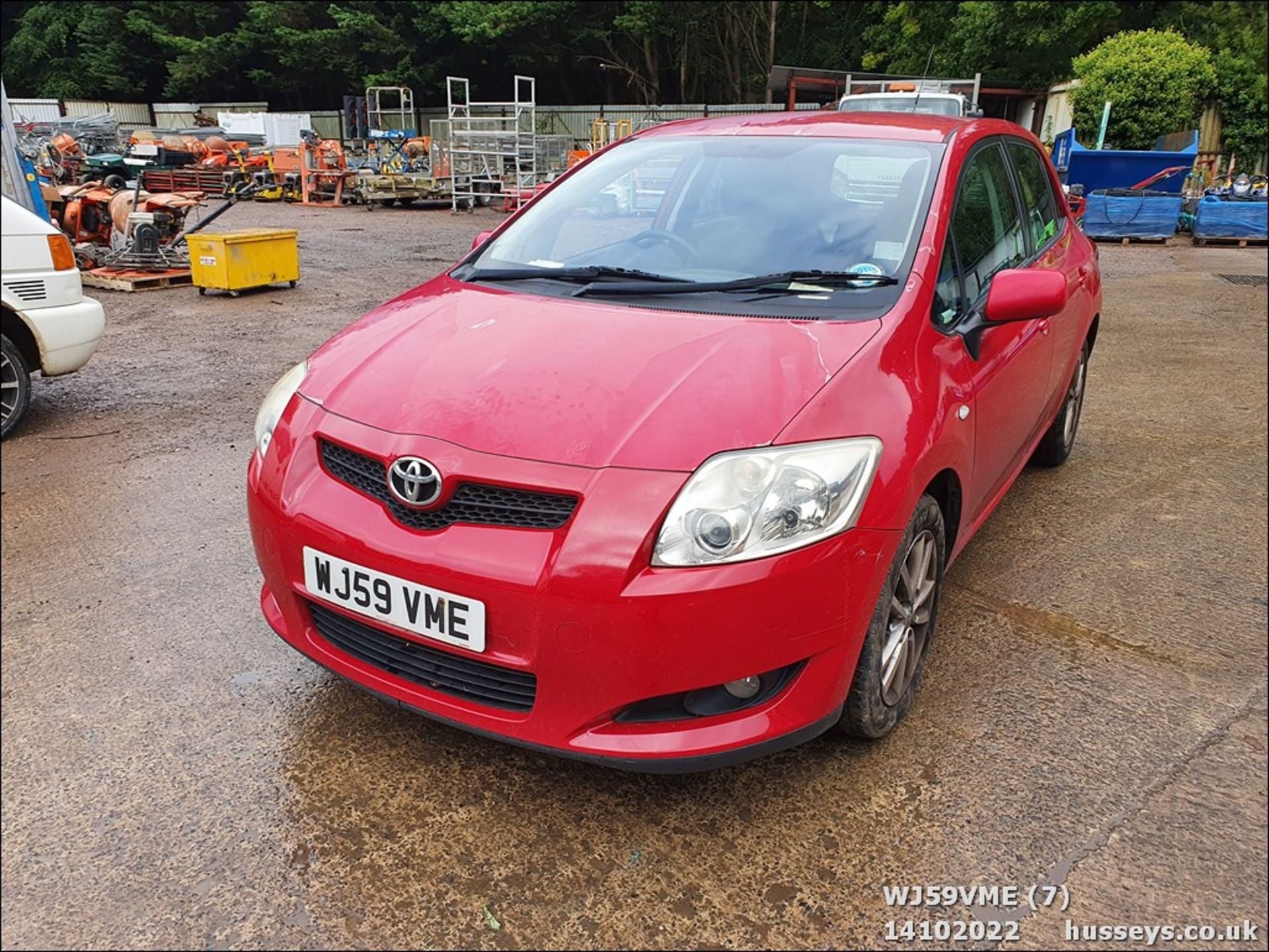 09/59 TOYOTA AURIS TR VALVEMATIC S-A - 1598cc 5dr Hatchback (Red, 183k) - Image 7 of 37