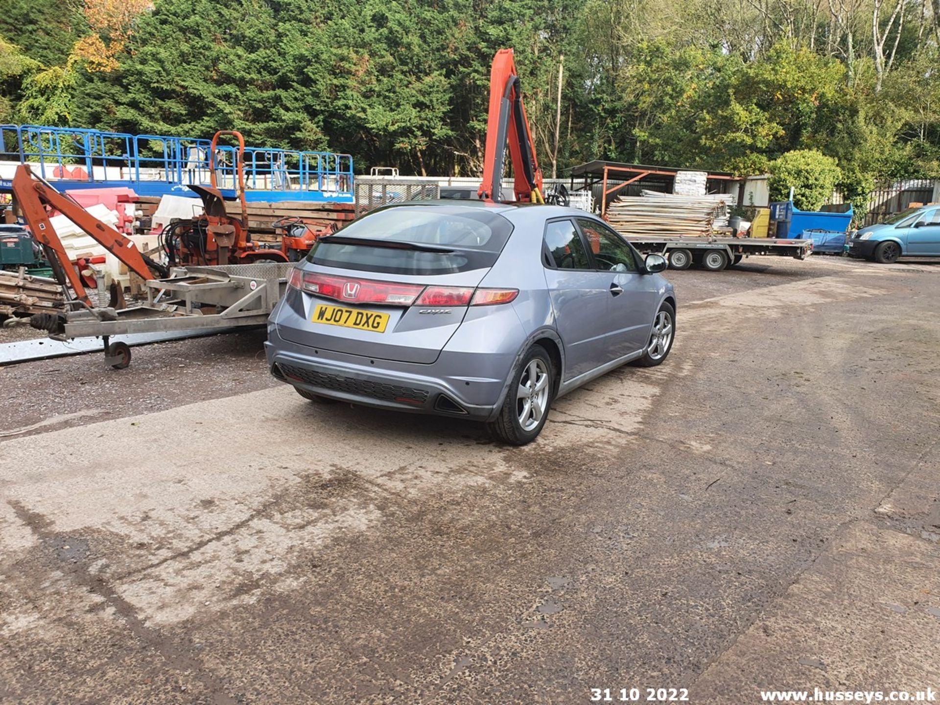 07/07 HONDA CIVIC ES I-CTDI - 2204cc 5dr Hatchback (Blue, 244k) - Image 2 of 32