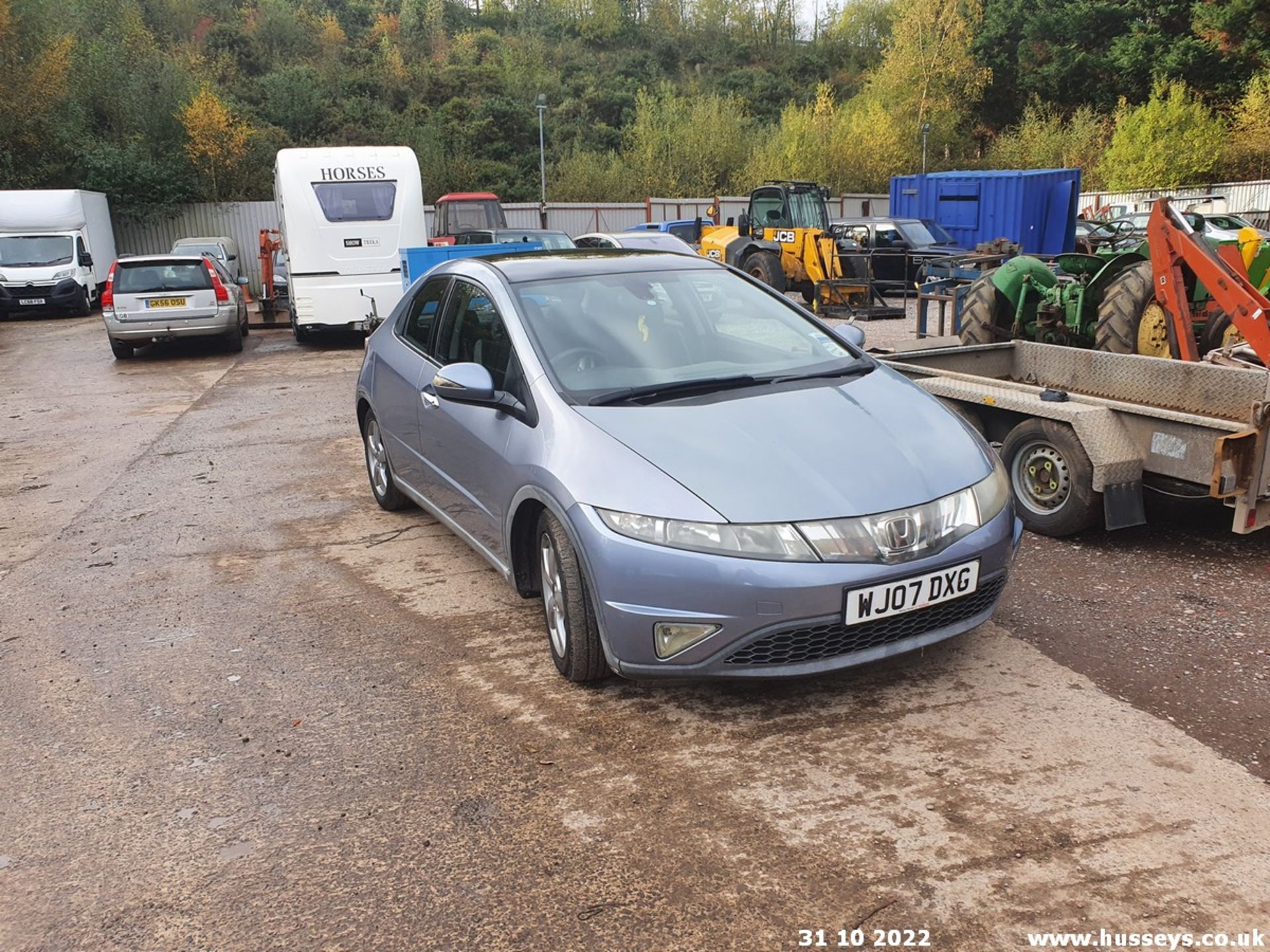 07/07 HONDA CIVIC ES I-CTDI - 2204cc 5dr Hatchback (Blue, 244k) - Image 11 of 32