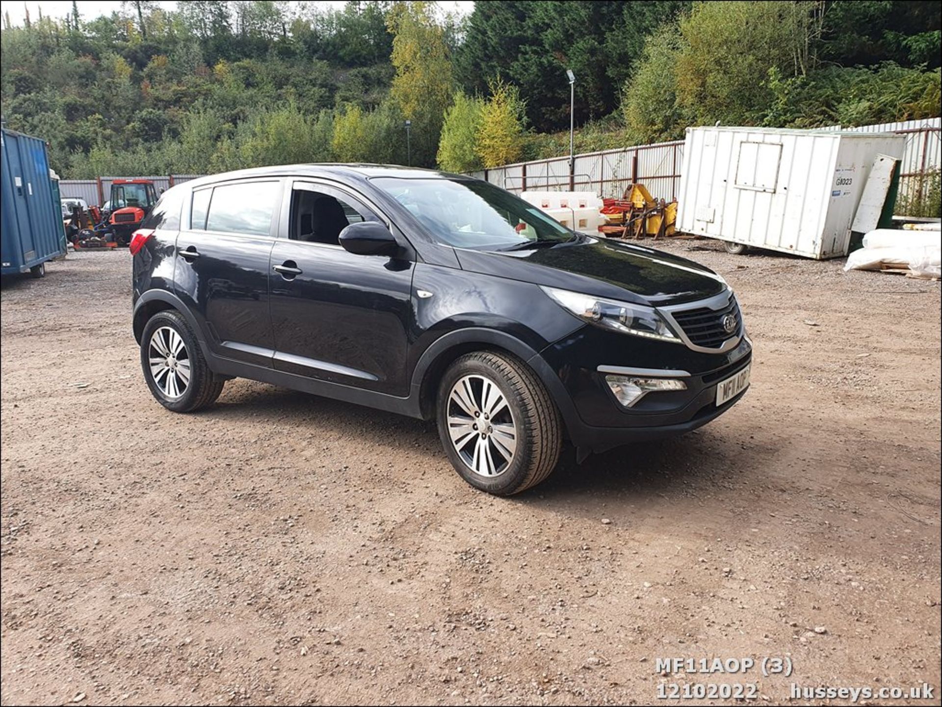 11/11 KIA SPORTAGE 1 CRDI - 1685cc 5dr Estate (Black, 135k) - Image 3 of 37