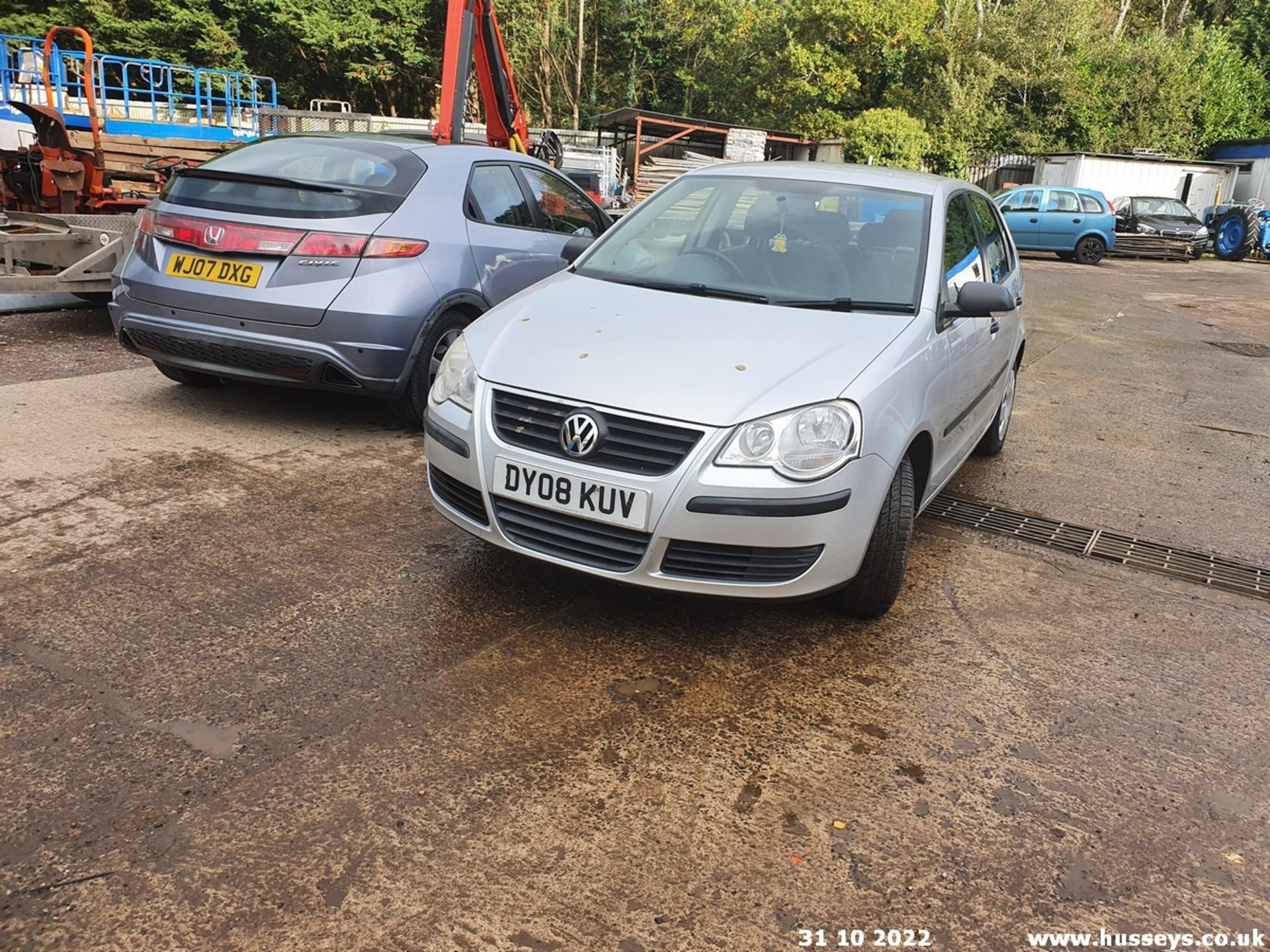 08/08 VOLKSWAGEN POLO E 60 - 1198cc 5dr Hatchback (Silver) - Image 5 of 24