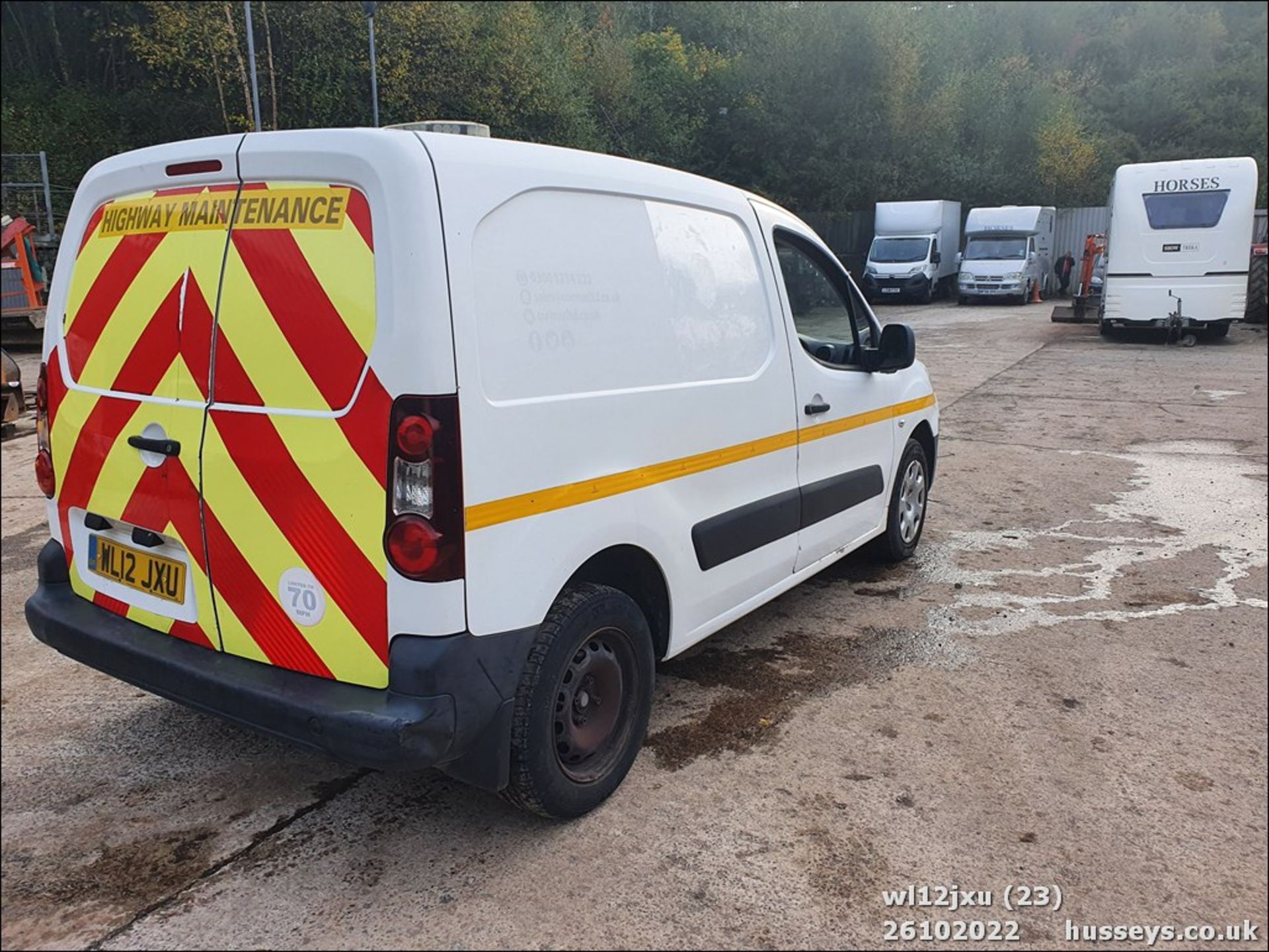 12/12 PEUGEOT PARTNER 850 SE L1 HDI - 1560cc 5dr Van (White, 103k) - Image 23 of 30