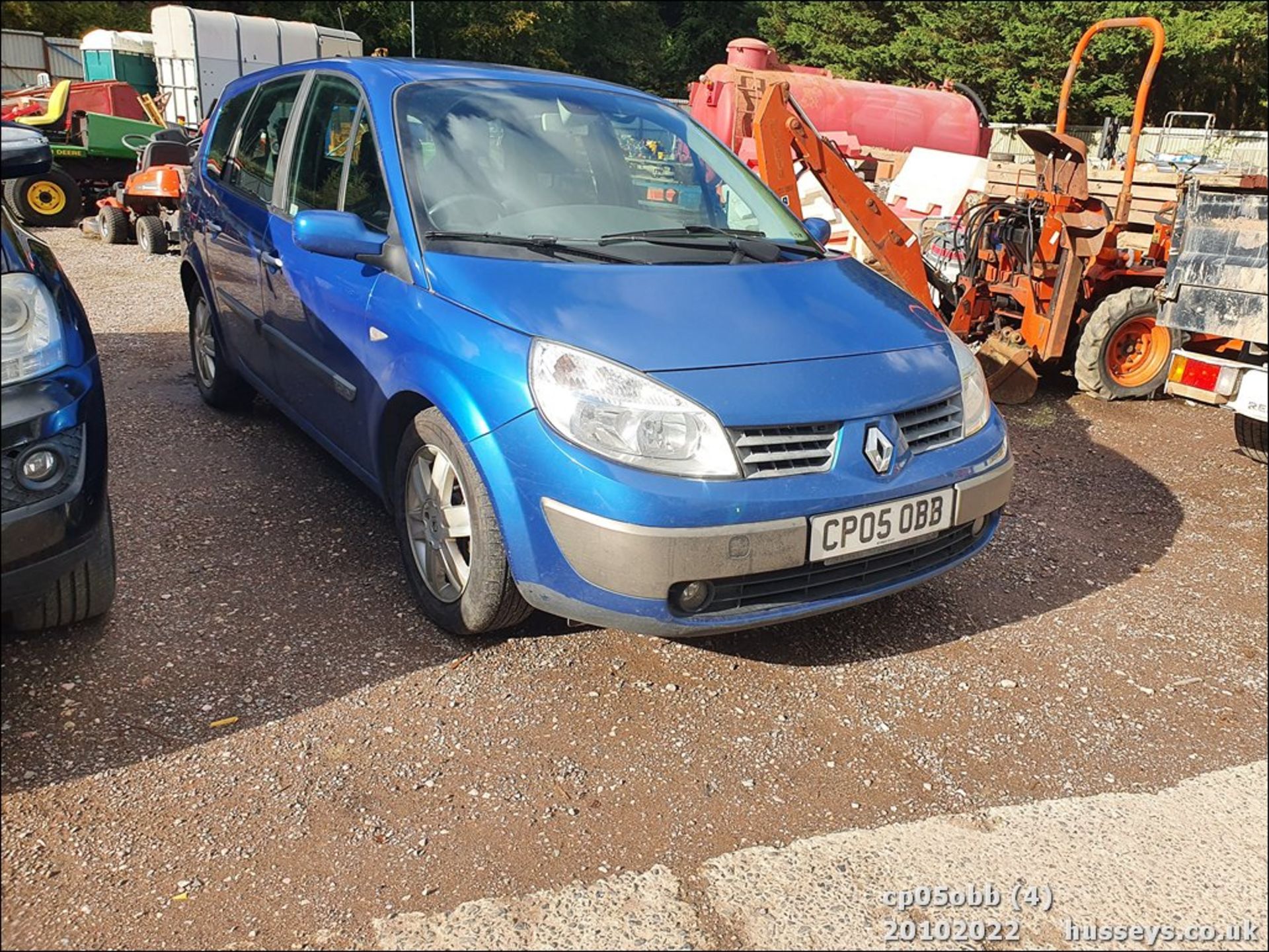 05/05 RENAULT GR SCENIC D-MIQUE VVT 16V - 1998cc 5dr MPV (Blue) - Image 4 of 25