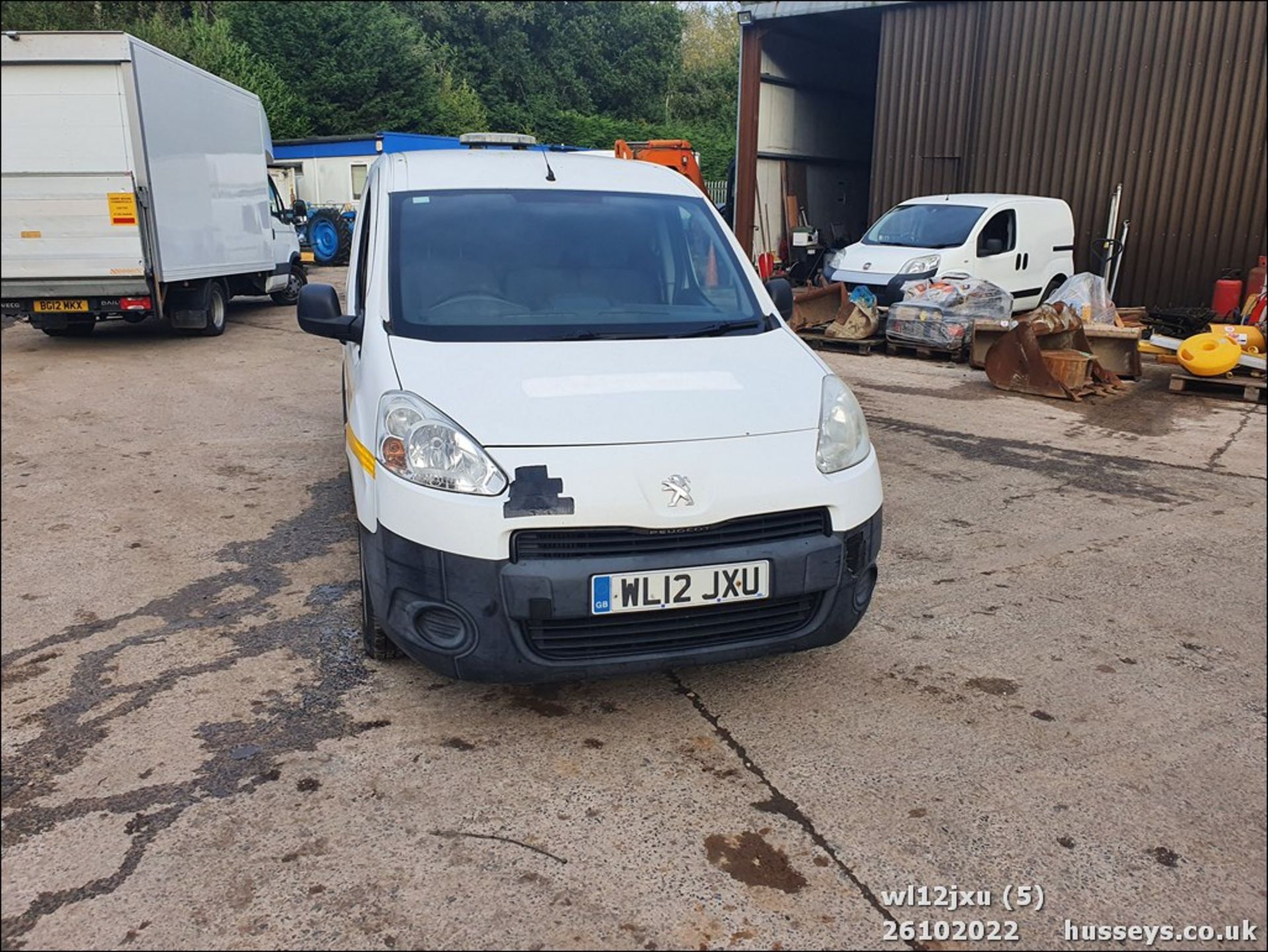 12/12 PEUGEOT PARTNER 850 SE L1 HDI - 1560cc 5dr Van (White, 103k) - Image 5 of 30