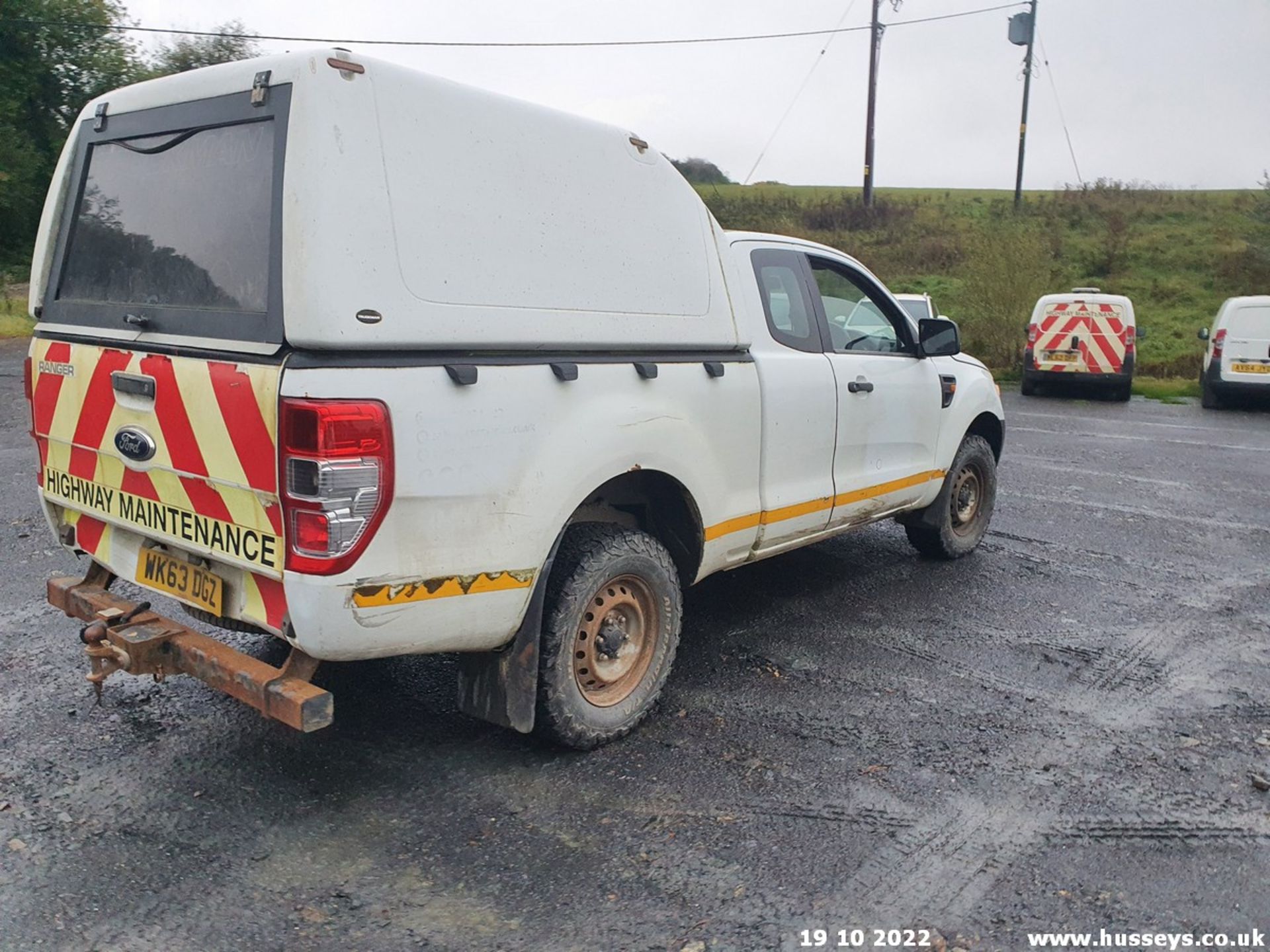 13/63 FORD RANGER XL 4X4 TDCI - 2198cc 3dr Pickup (White, 162k) - Image 26 of 46