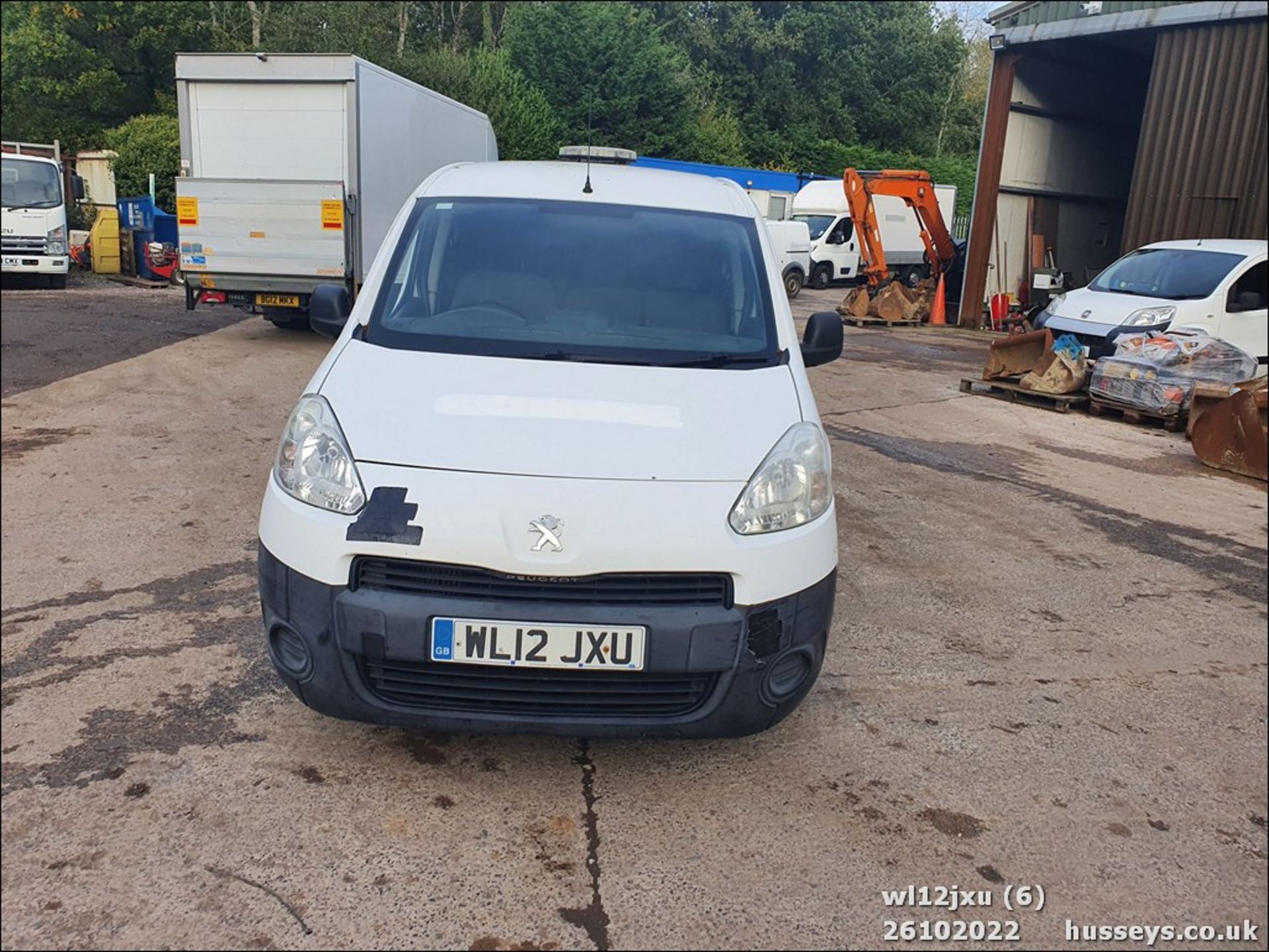 12/12 PEUGEOT PARTNER 850 SE L1 HDI - 1560cc 5dr Van (White, 103k) - Image 6 of 30