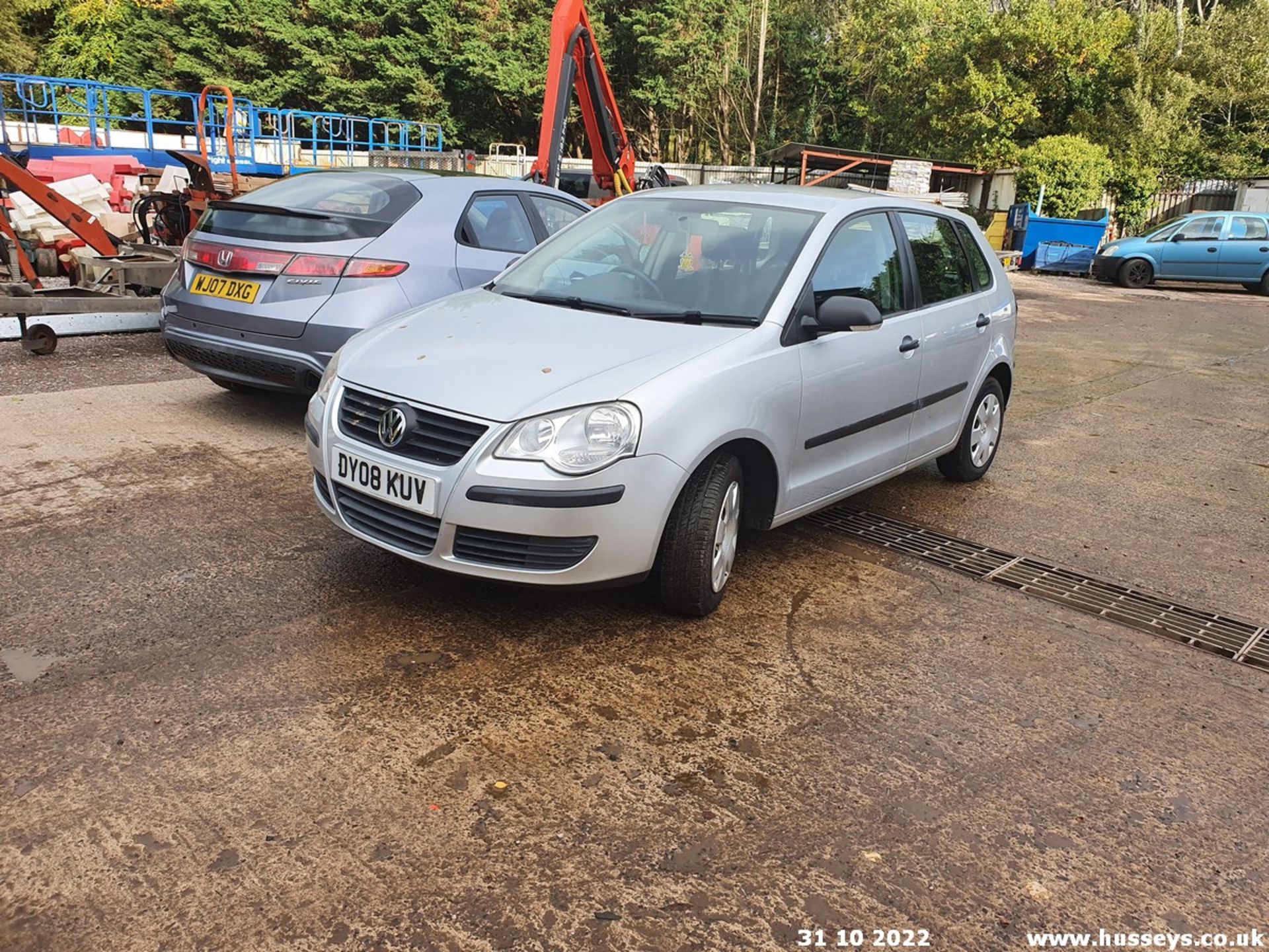 08/08 VOLKSWAGEN POLO E 60 - 1198cc 5dr Hatchback (Silver) - Image 4 of 24