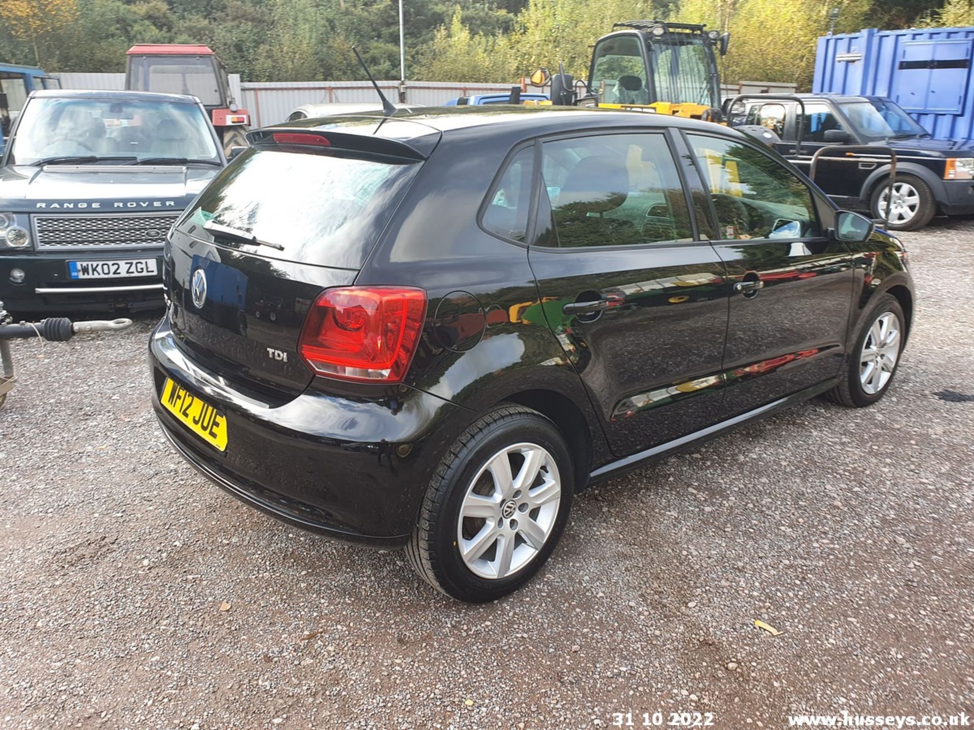 12/12 VOLKSWAGEN POLO MATCH TDI - 1199cc 5dr Hatchback (Black, 152k) - Image 3 of 26