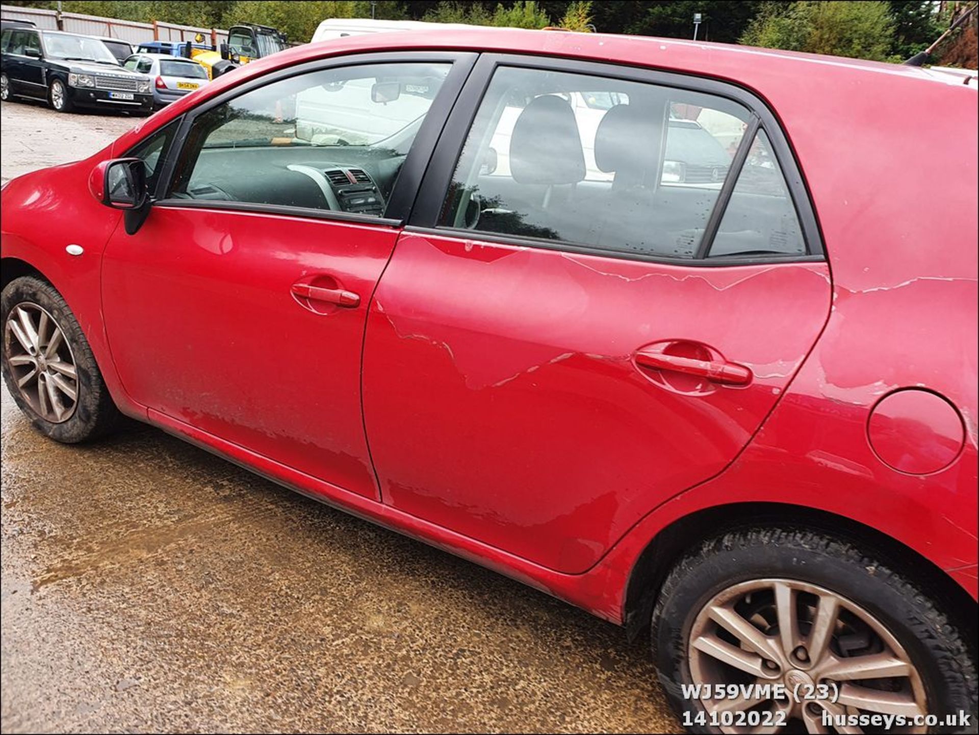 09/59 TOYOTA AURIS TR VALVEMATIC S-A - 1598cc 5dr Hatchback (Red, 183k) - Image 23 of 37