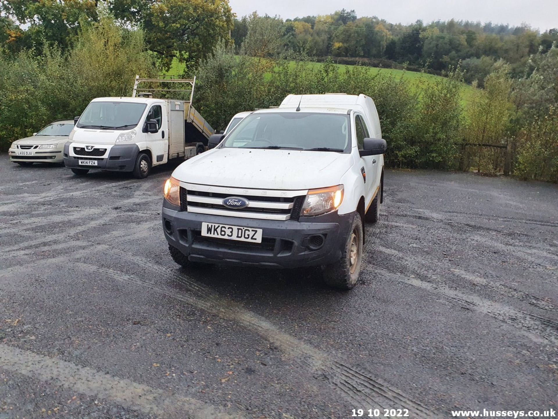 13/63 FORD RANGER XL 4X4 TDCI - 2198cc 3dr Pickup (White, 162k) - Image 7 of 46