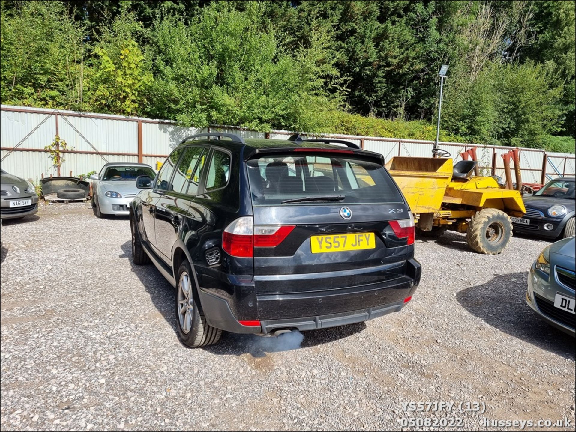 08/57 BMW X3 SE - 1995cc 5dr Estate (Black) - Image 13 of 29