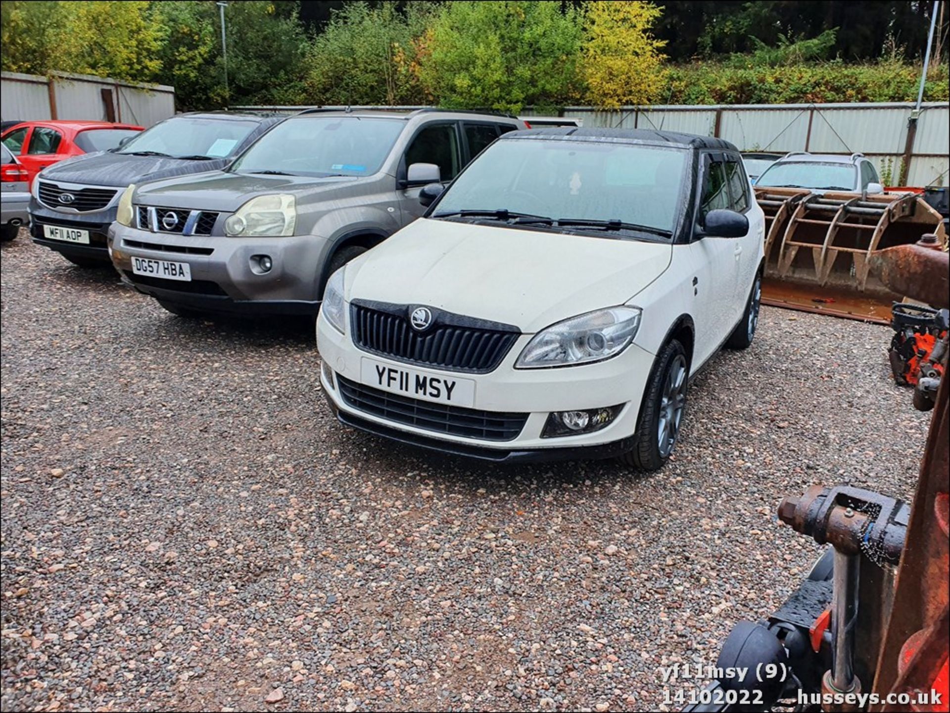 11/11 SKODA FABIA MONTE CARLO TSI - 1197cc 5dr Hatchback (White) - Image 10 of 29