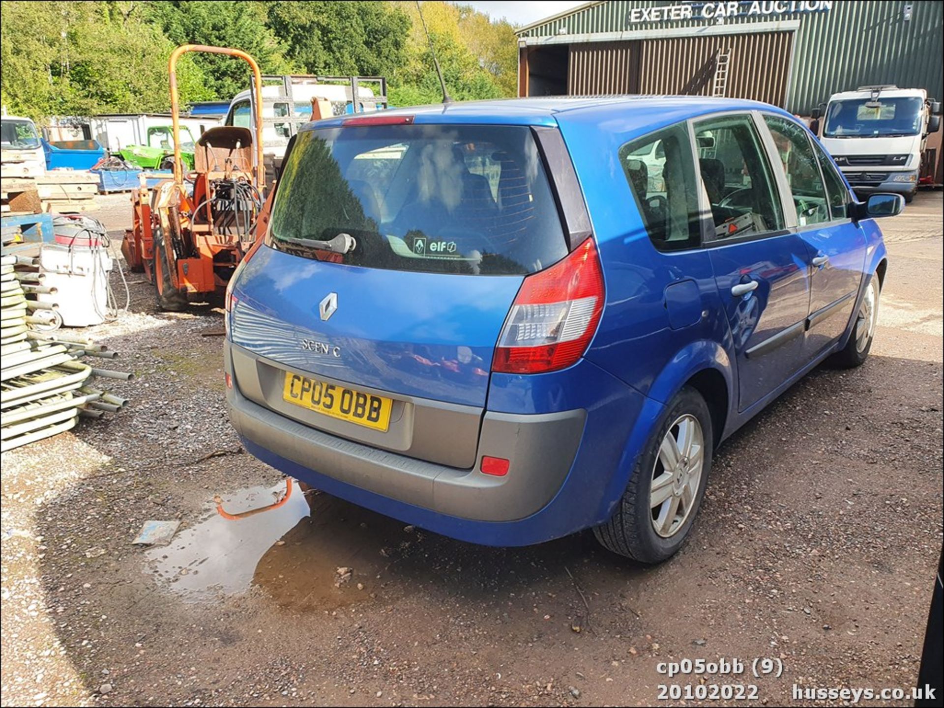 05/05 RENAULT GR SCENIC D-MIQUE VVT 16V - 1998cc 5dr MPV (Blue) - Image 9 of 25