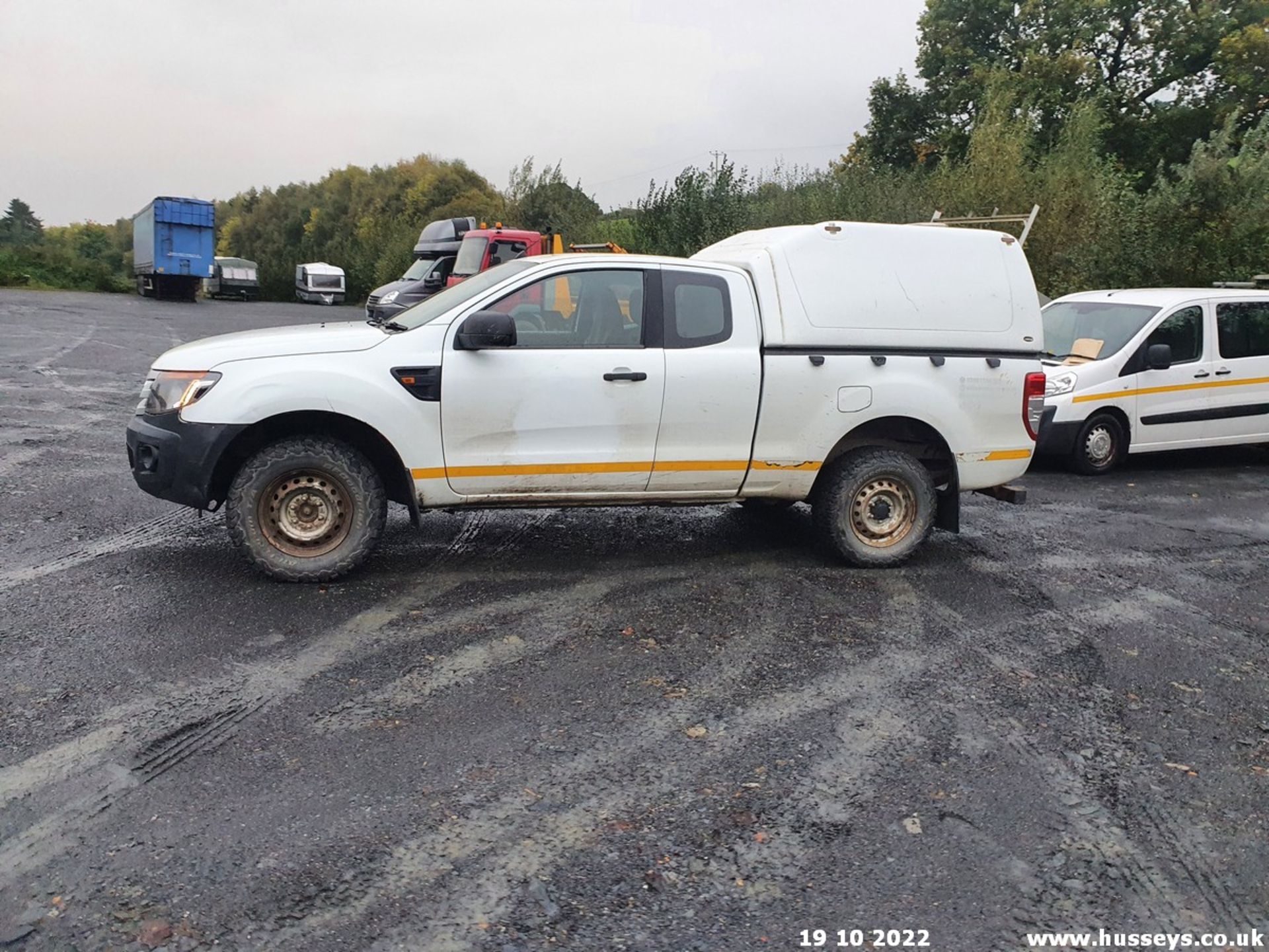 13/63 FORD RANGER XL 4X4 TDCI - 2198cc 3dr Pickup (White, 162k) - Image 12 of 46