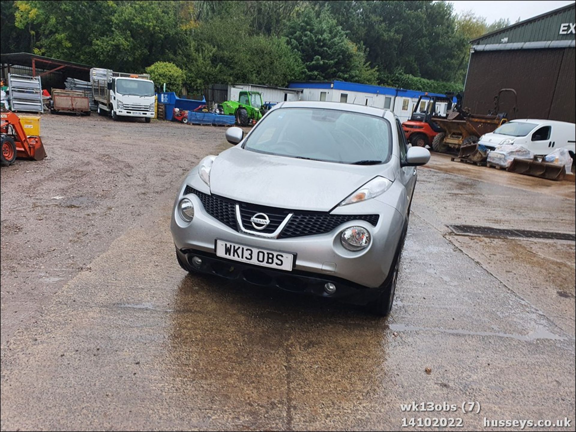 13/13 NISSAN JUKE ACENTA PREMIUM CVT - 1598cc 5dr Hatchback (Silver, 66k) - Image 7 of 42