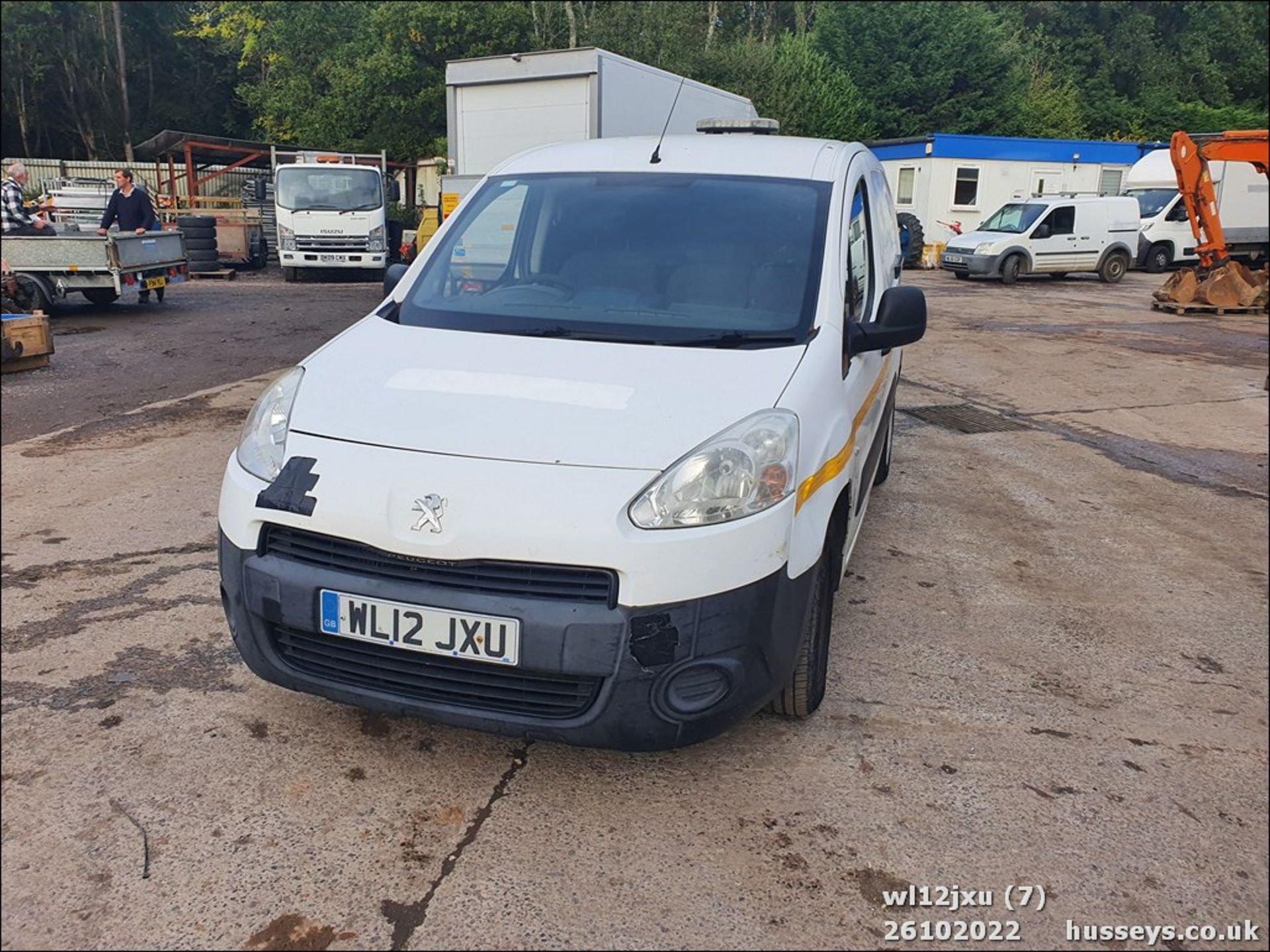 12/12 PEUGEOT PARTNER 850 SE L1 HDI - 1560cc 5dr Van (White, 103k) - Image 7 of 30