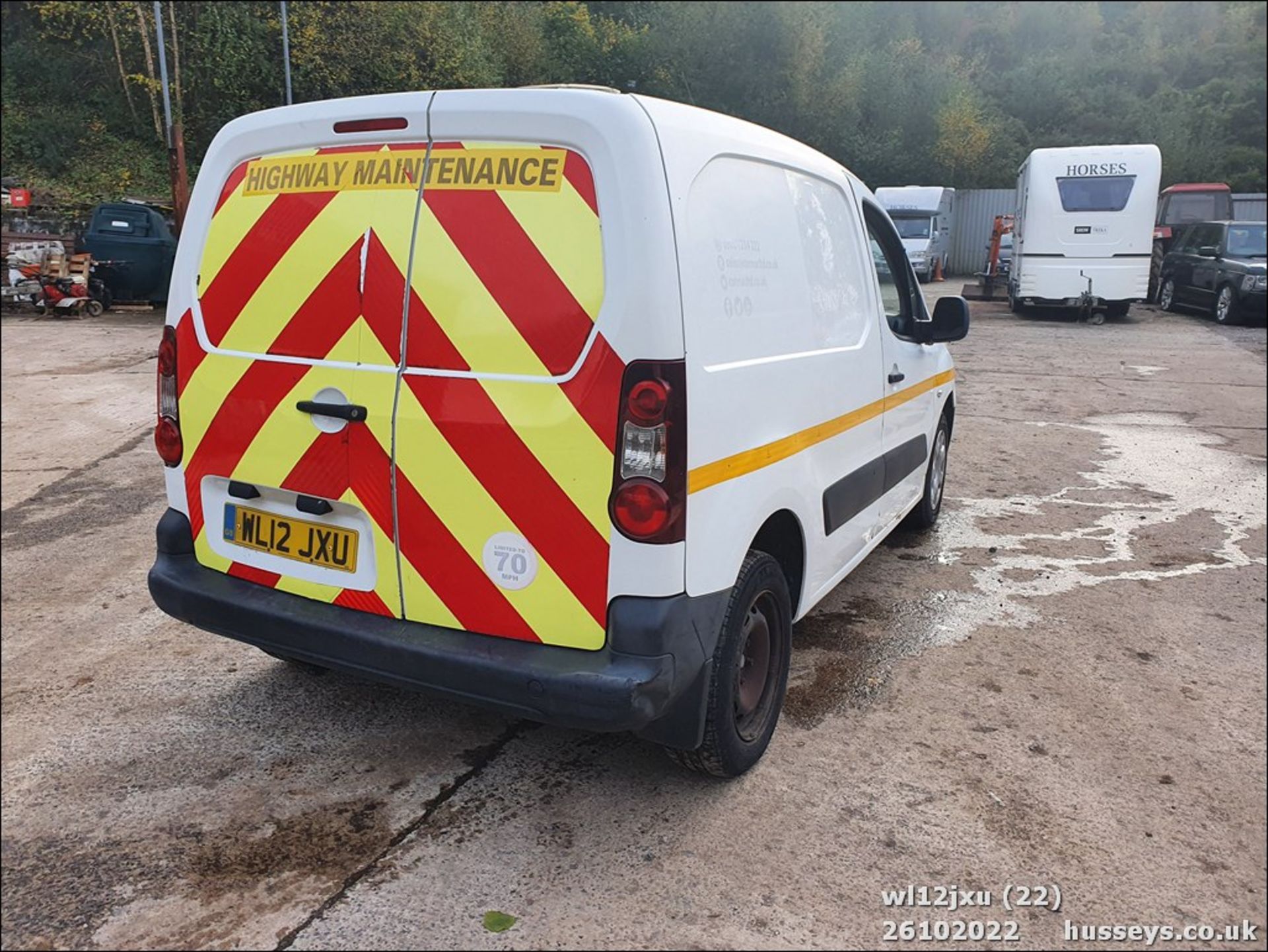 12/12 PEUGEOT PARTNER 850 SE L1 HDI - 1560cc 5dr Van (White, 103k) - Image 22 of 30