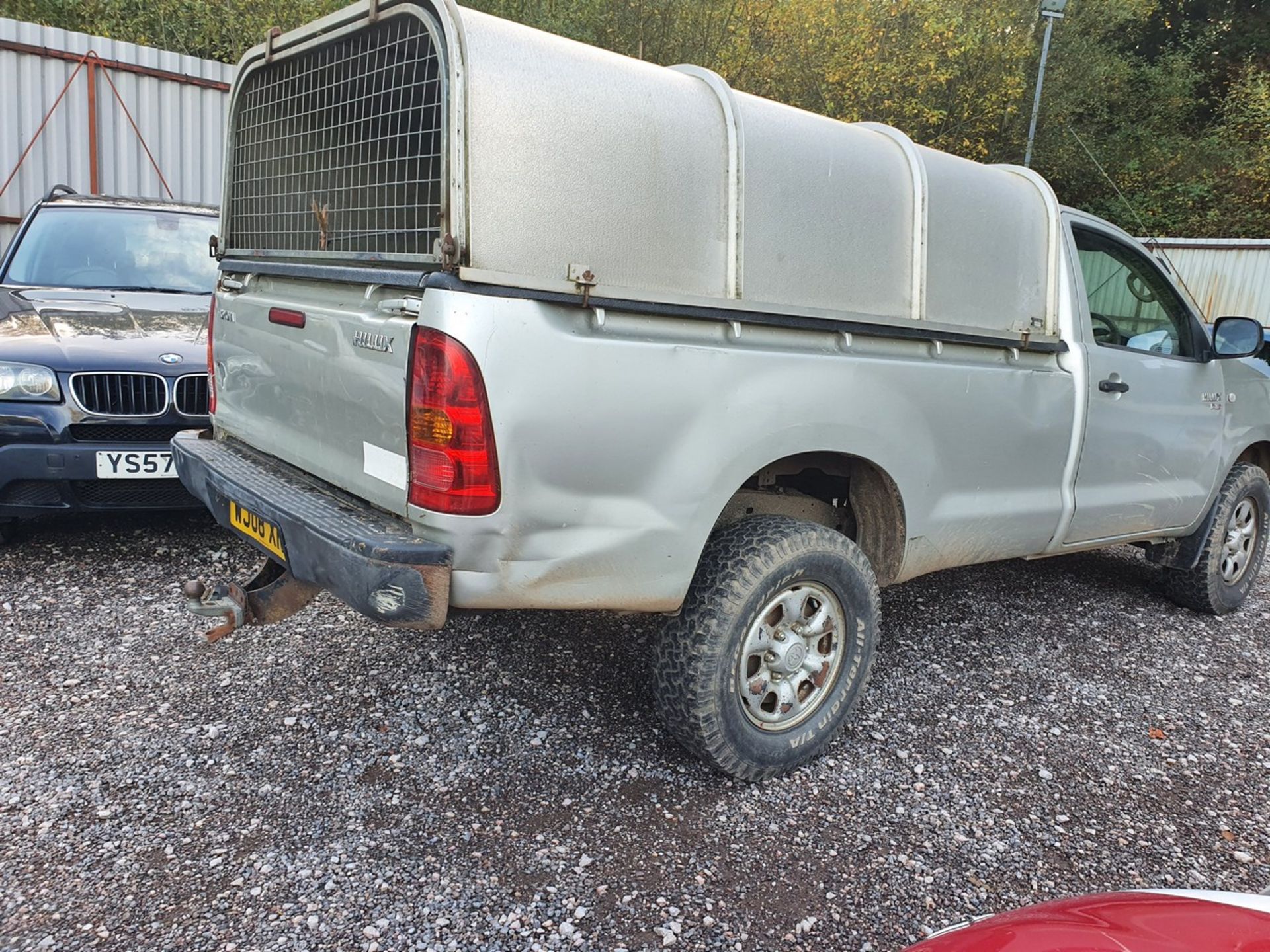 08/08 TOYOTA HILUX HL2 D-4D 4X4 S/C - 2494cc 2dr 4x4 (Silver, 78k) - Image 29 of 32