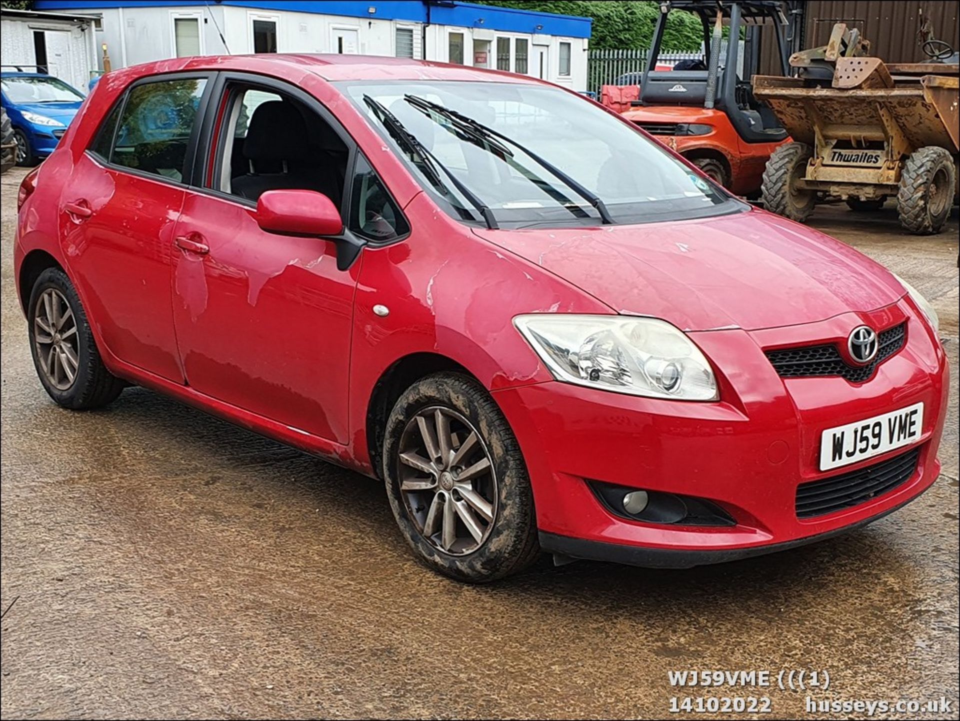 09/59 TOYOTA AURIS TR VALVEMATIC S-A - 1598cc 5dr Hatchback (Red, 183k)