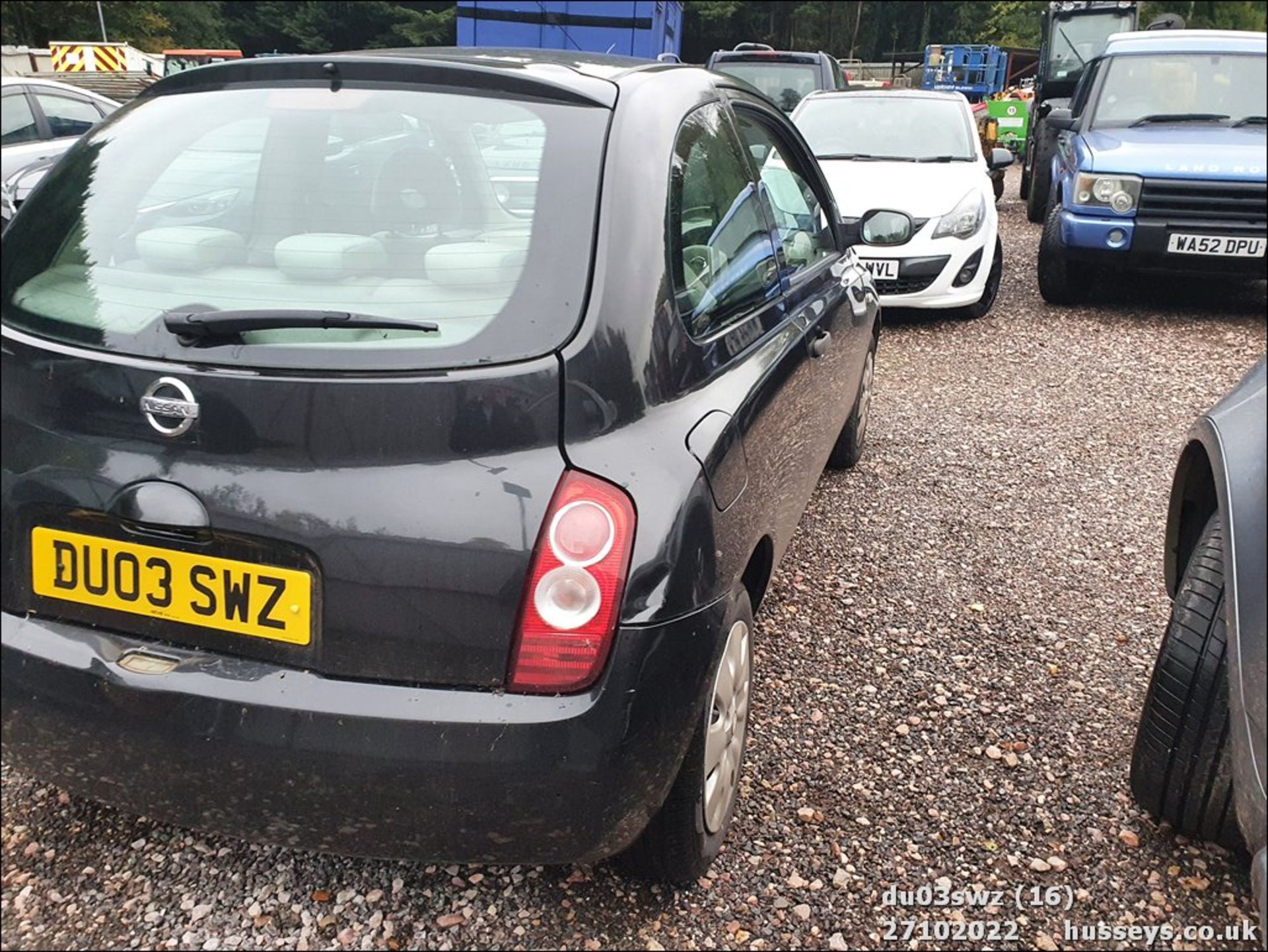 03/03 NISSAN MICRA S - 1240cc 3dr Hatchback (Black, 85k) - Image 16 of 26