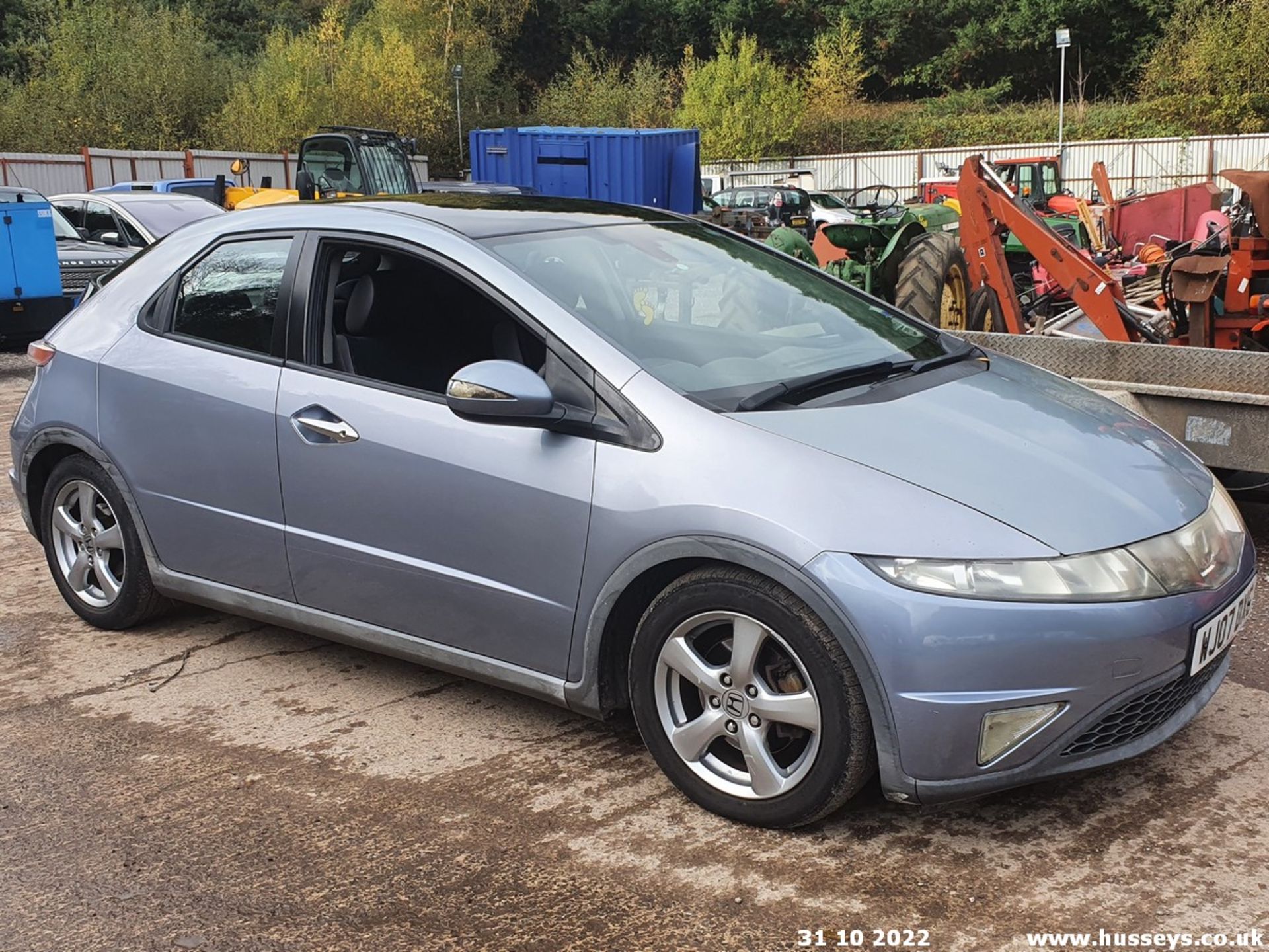 07/07 HONDA CIVIC ES I-CTDI - 2204cc 5dr Hatchback (Blue, 244k)