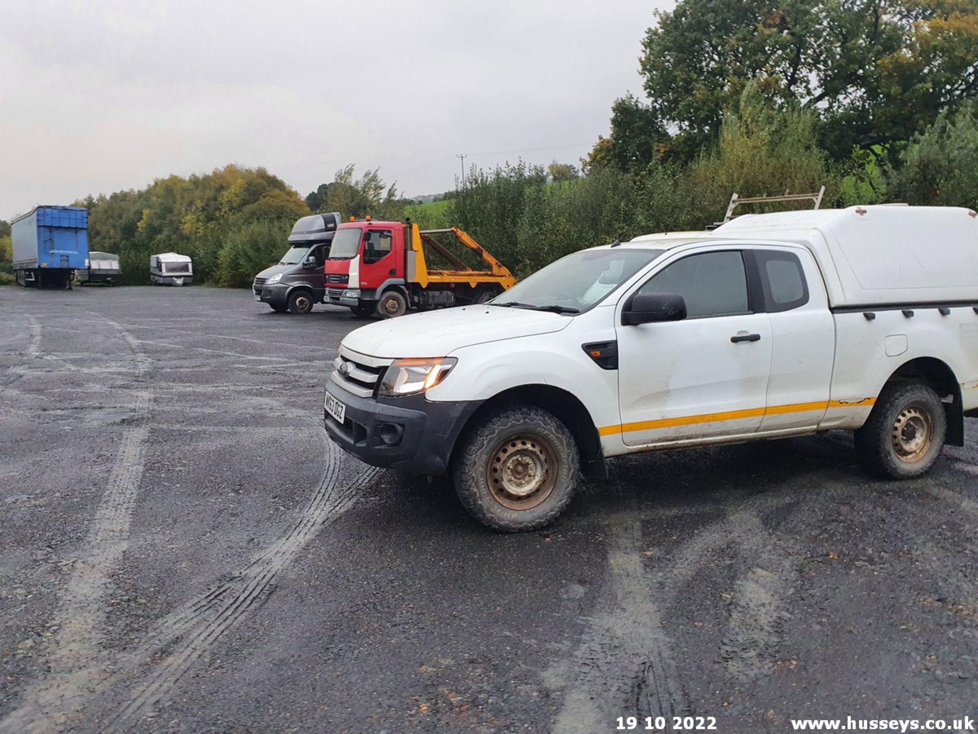 13/63 FORD RANGER XL 4X4 TDCI - 2198cc 3dr Pickup (White, 162k) - Image 10 of 46