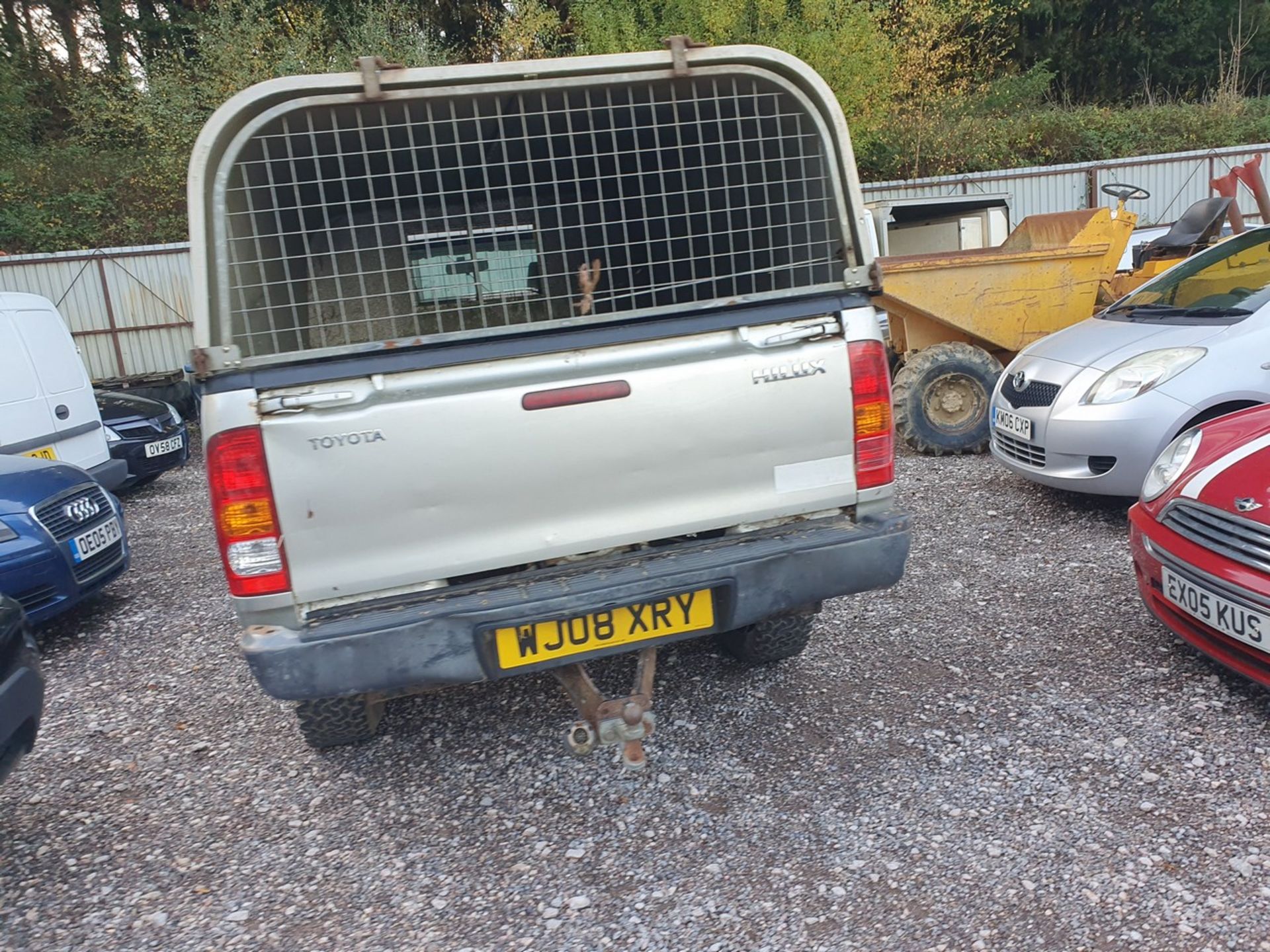 08/08 TOYOTA HILUX HL2 D-4D 4X4 S/C - 2494cc 2dr 4x4 (Silver, 78k) - Image 25 of 32