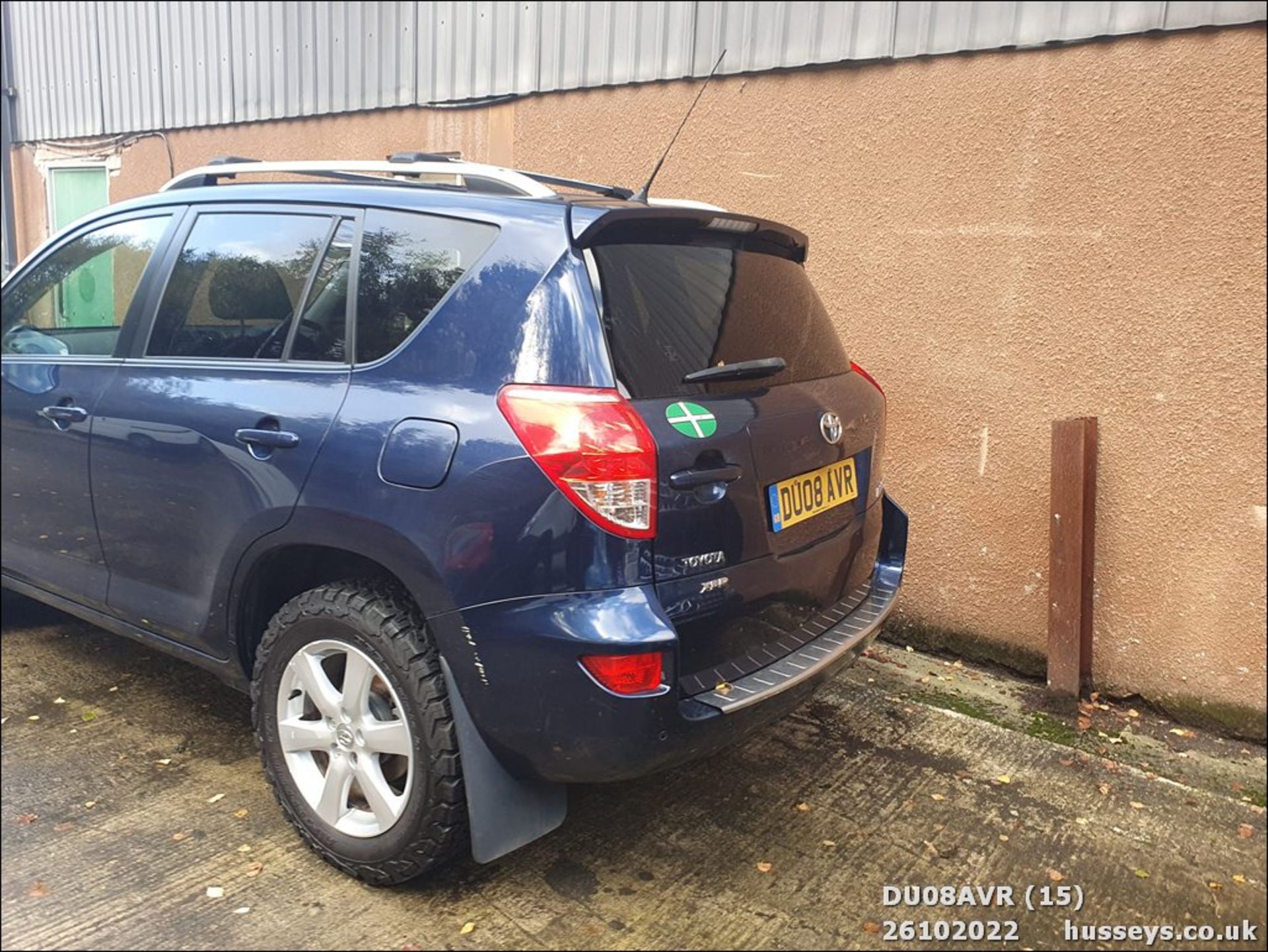 08/08 TOYOTA RAV4 XTR D-4D - 2231cc 5dr Estate (Blue, 106k) - Image 15 of 20