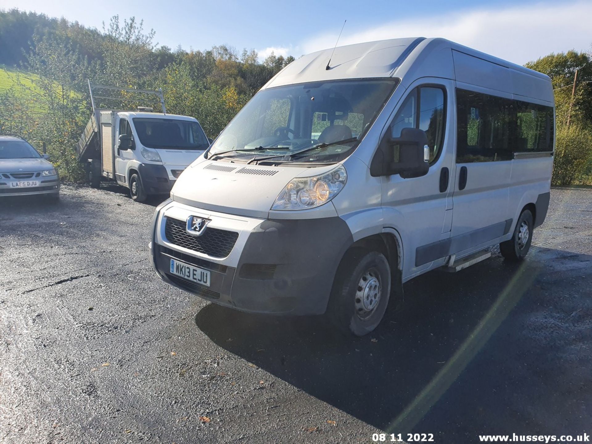 13/13 PEUGEOT BOXER 333 L2H2 HDI - 2198cc 5dr Minibus (Silver, 35k) - Image 3 of 46