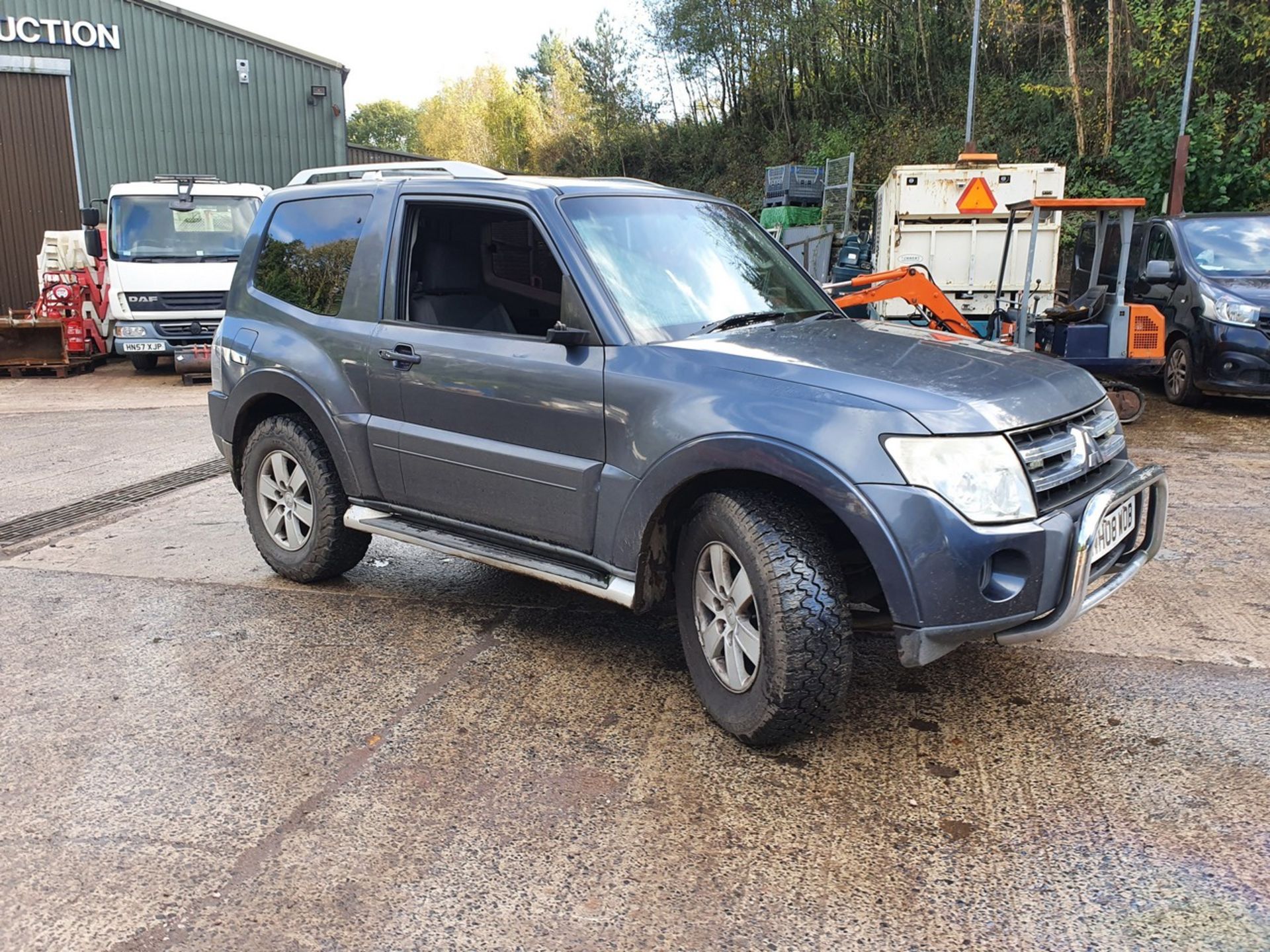 08/08 MITSUBISHI SHOGUN 4WORK DI-D SWB - 3200cc Van (Grey) - Image 17 of 37