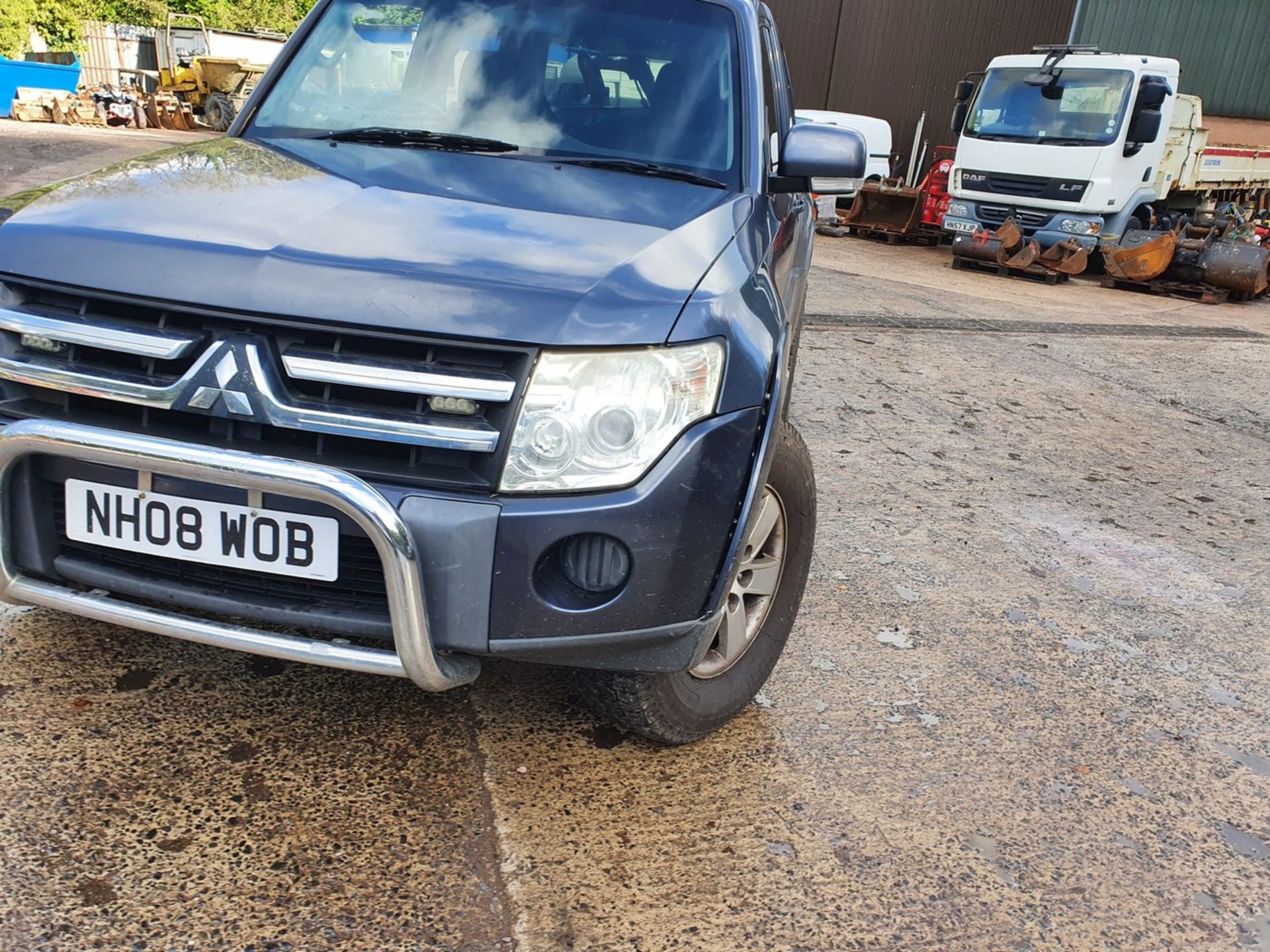 08/08 MITSUBISHI SHOGUN 4WORK DI-D SWB - 3200cc Van (Grey) - Image 21 of 37