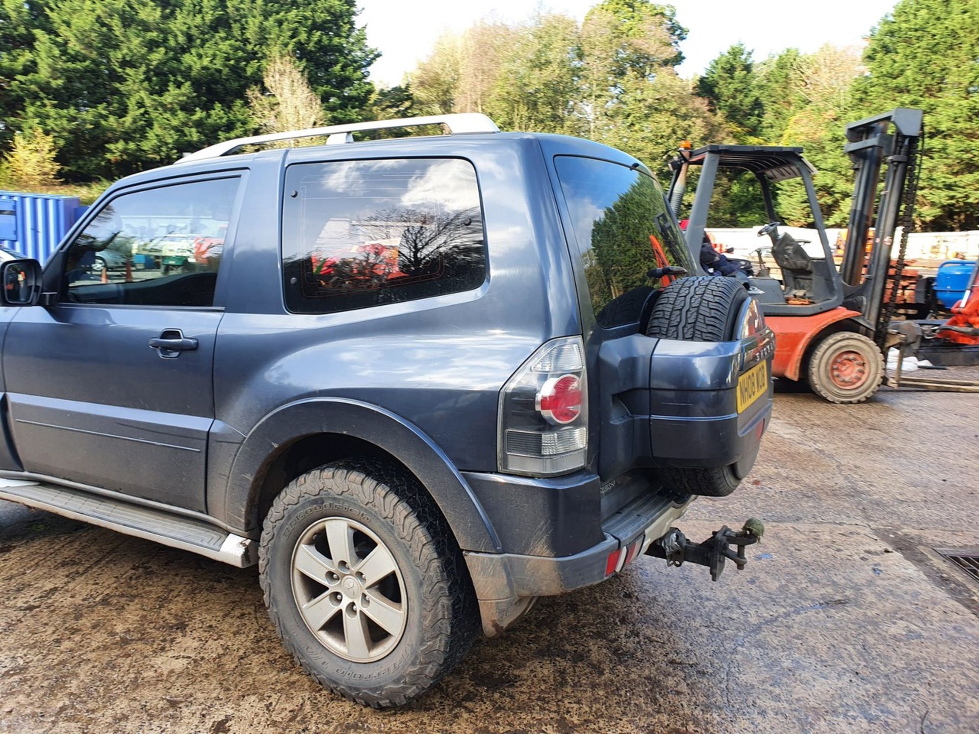 08/08 MITSUBISHI SHOGUN 4WORK DI-D SWB - 3200cc Van (Grey) - Image 27 of 37