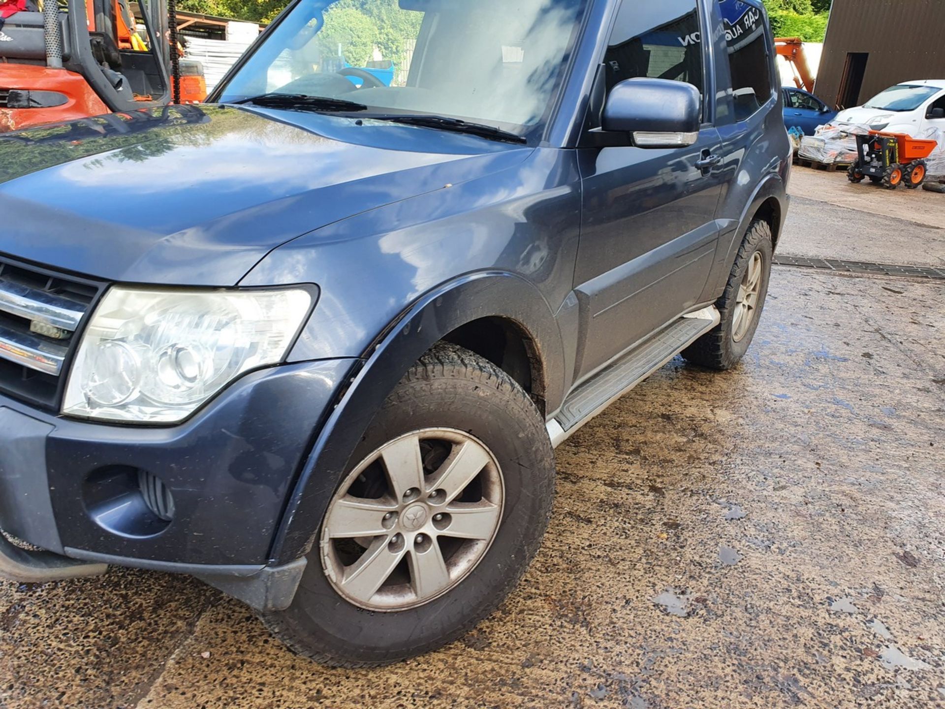 08/08 MITSUBISHI SHOGUN 4WORK DI-D SWB - 3200cc Van (Grey) - Image 22 of 37