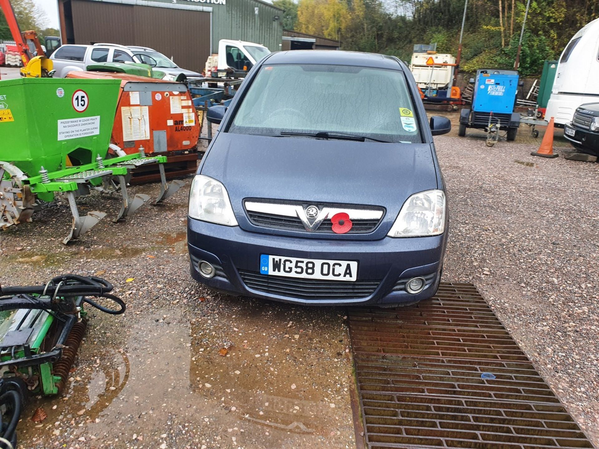 09/58 VAUXHALL MERIVA DESIGN CDTI - 1686cc 5dr MPV (Blue, 122k) - Image 12 of 25