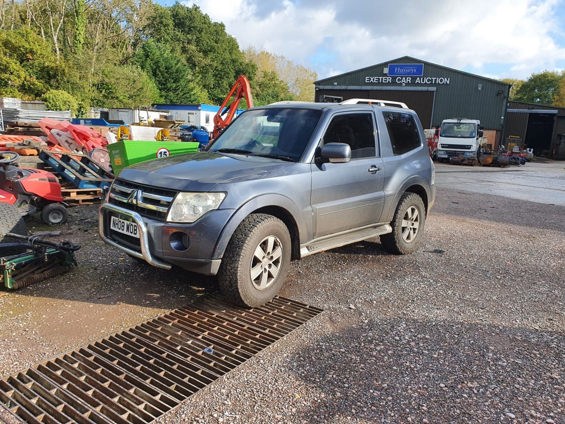 08/08 MITSUBISHI SHOGUN 4WORK DI-D SWB - 3200cc Van (Grey) - Image 3 of 37