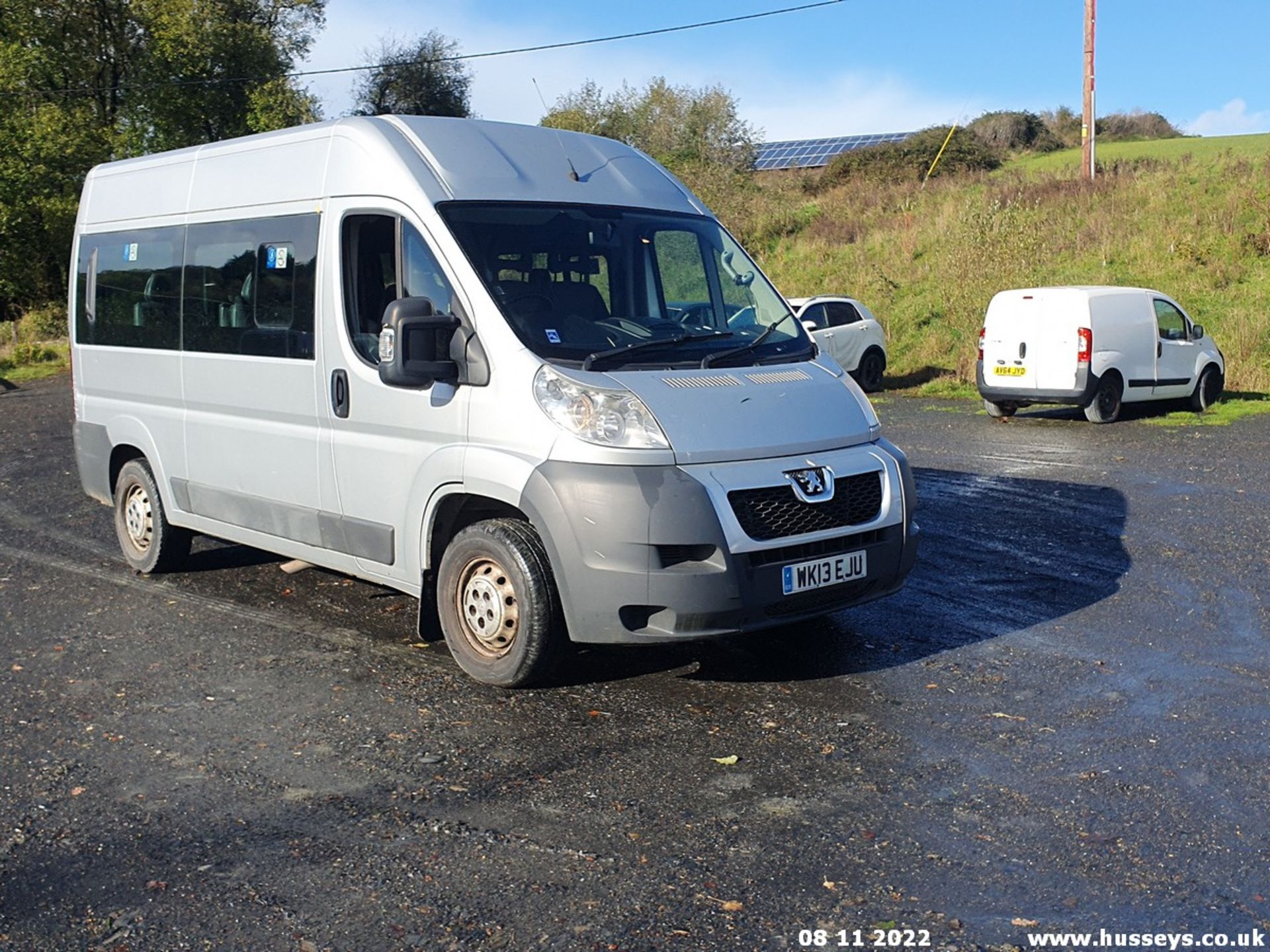 13/13 PEUGEOT BOXER 333 L2H2 HDI - 2198cc 5dr Minibus (Silver, 35k) - Image 45 of 46