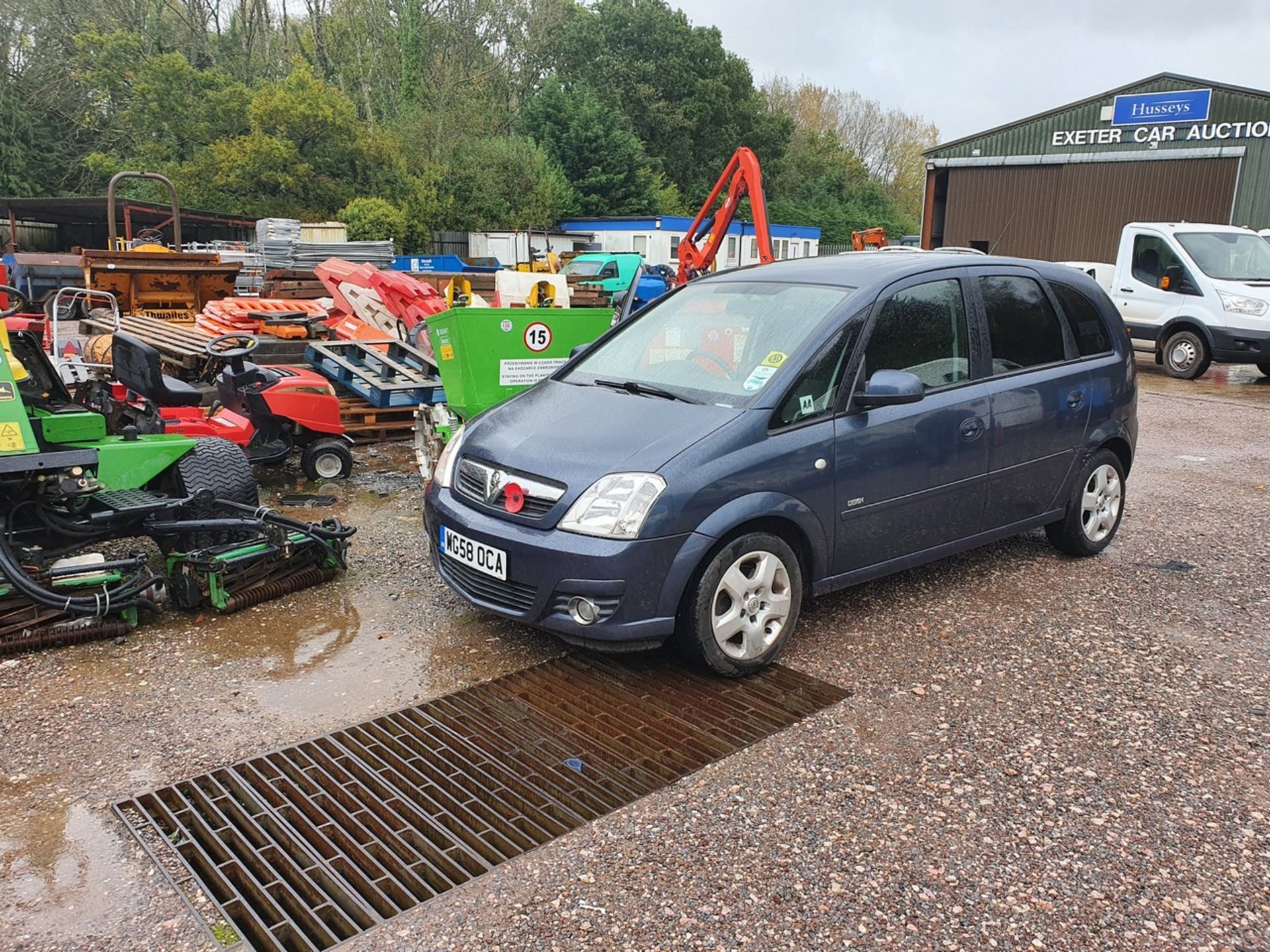 09/58 VAUXHALL MERIVA DESIGN CDTI - 1686cc 5dr MPV (Blue, 122k) - Image 2 of 25