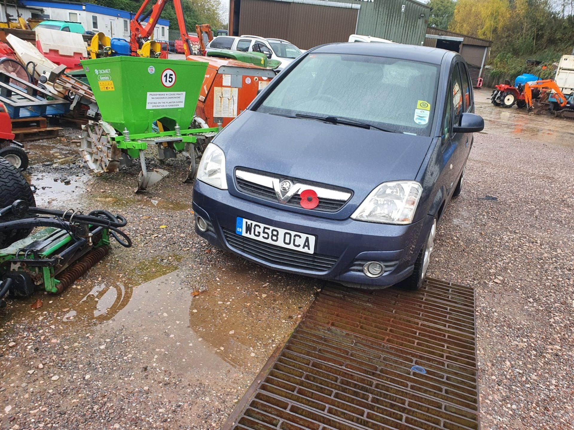 09/58 VAUXHALL MERIVA DESIGN CDTI - 1686cc 5dr MPV (Blue, 122k) - Image 11 of 25