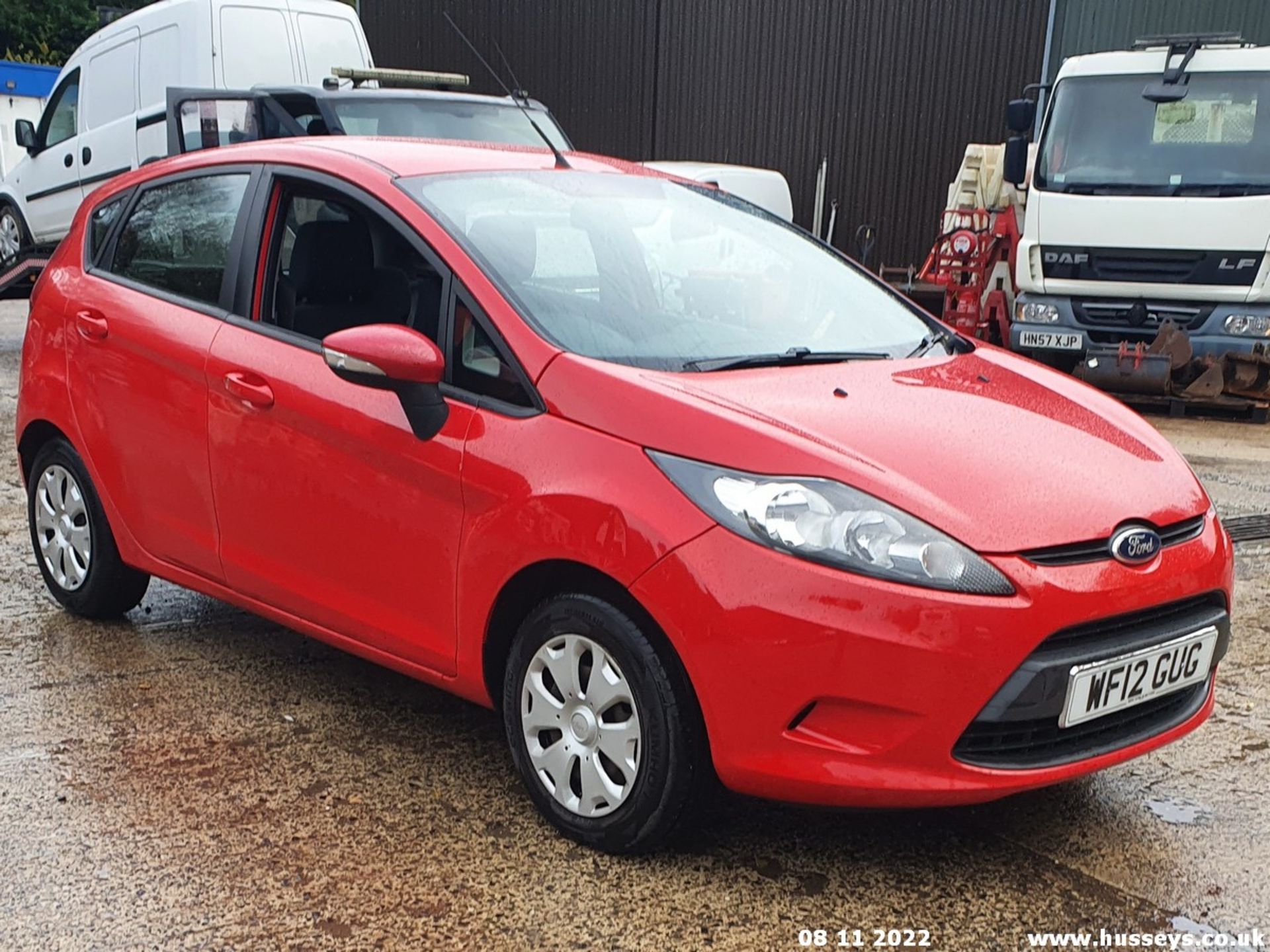 12/12 FORD FIESTA EDGE ECONETIC II T - 1560cc 5dr Hatchback (Red, 173k) - Image 14 of 59