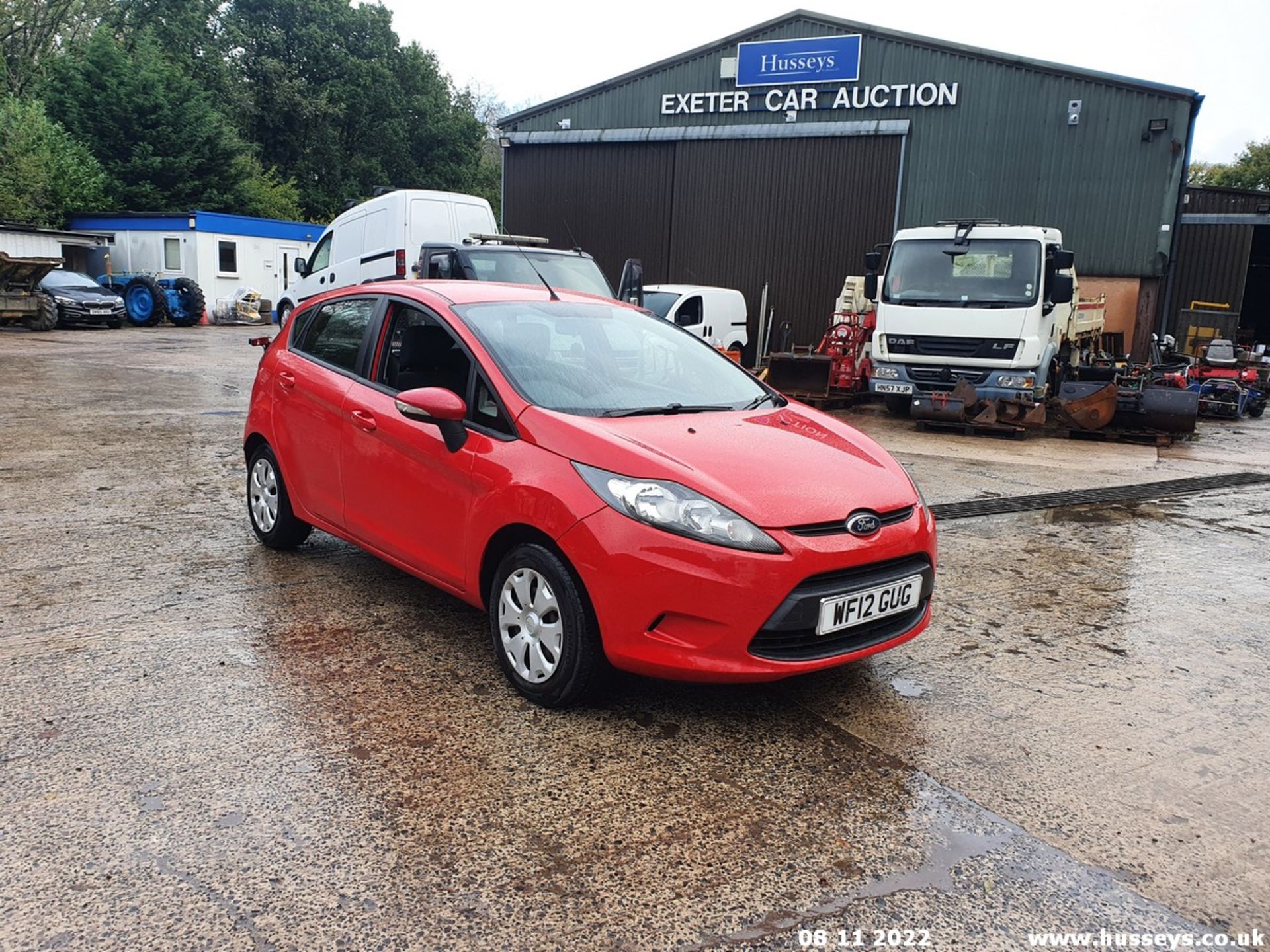 12/12 FORD FIESTA EDGE ECONETIC II T - 1560cc 5dr Hatchback (Red, 173k) - Image 15 of 59
