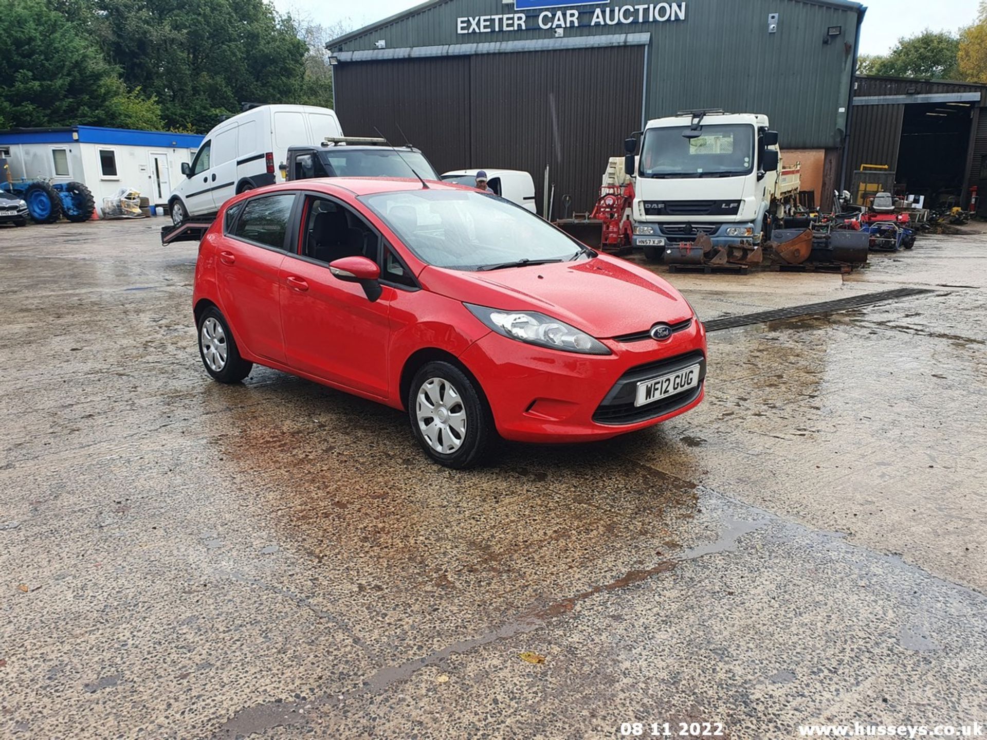 12/12 FORD FIESTA EDGE ECONETIC II T - 1560cc 5dr Hatchback (Red, 173k) - Image 46 of 59