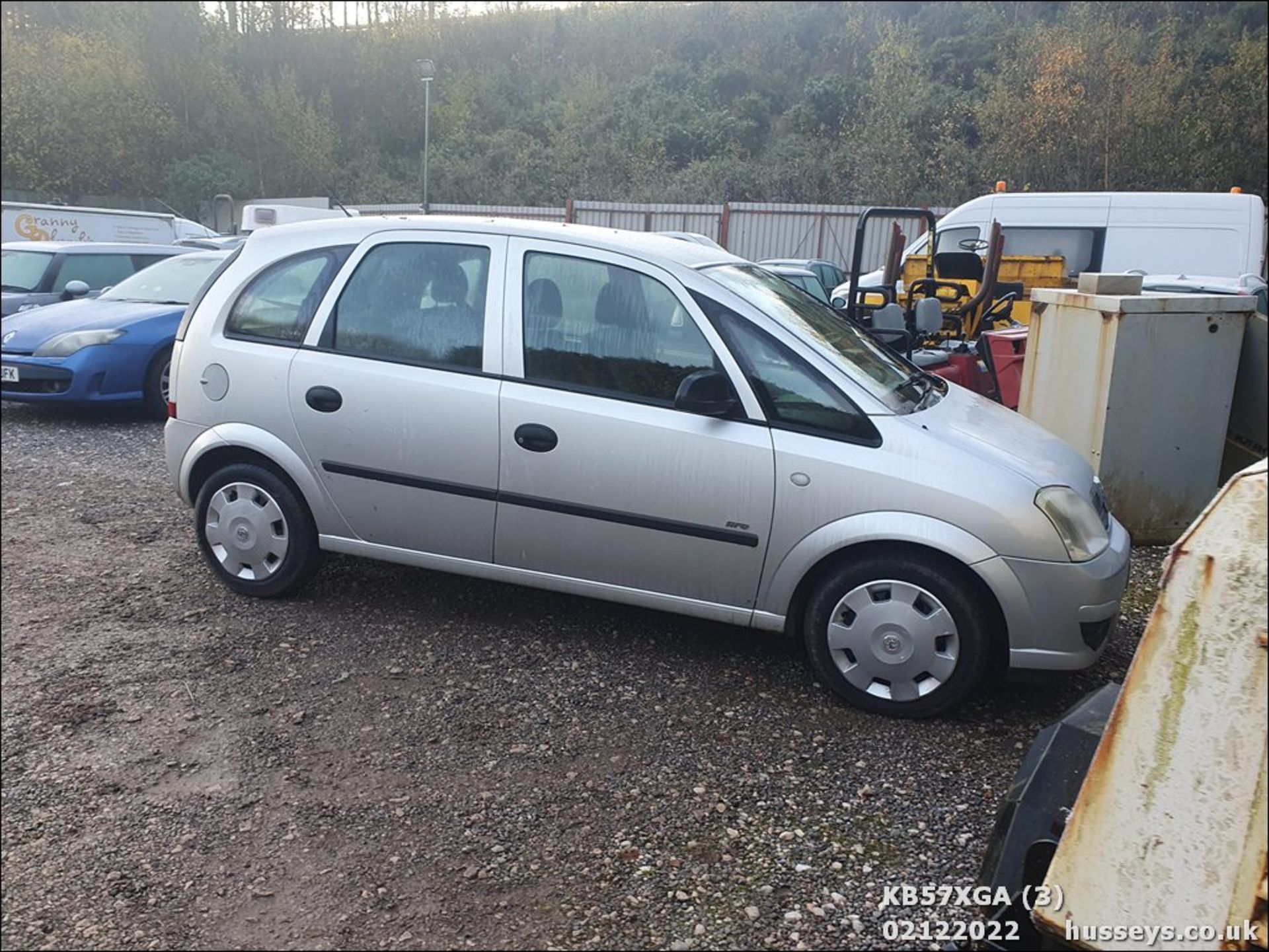 07/57 VAUXHALL MERIVA LIFE TWINPORT - 1364cc 5dr MPV (Silver, 114k) - Image 3 of 26