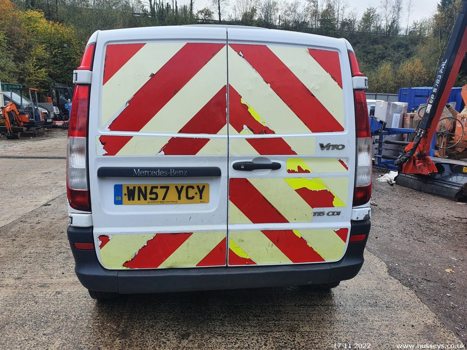 07/57 MERCEDES VITO 115 CDI COMPACT - 2148cc Van (White, 95k) - Image 17 of 27