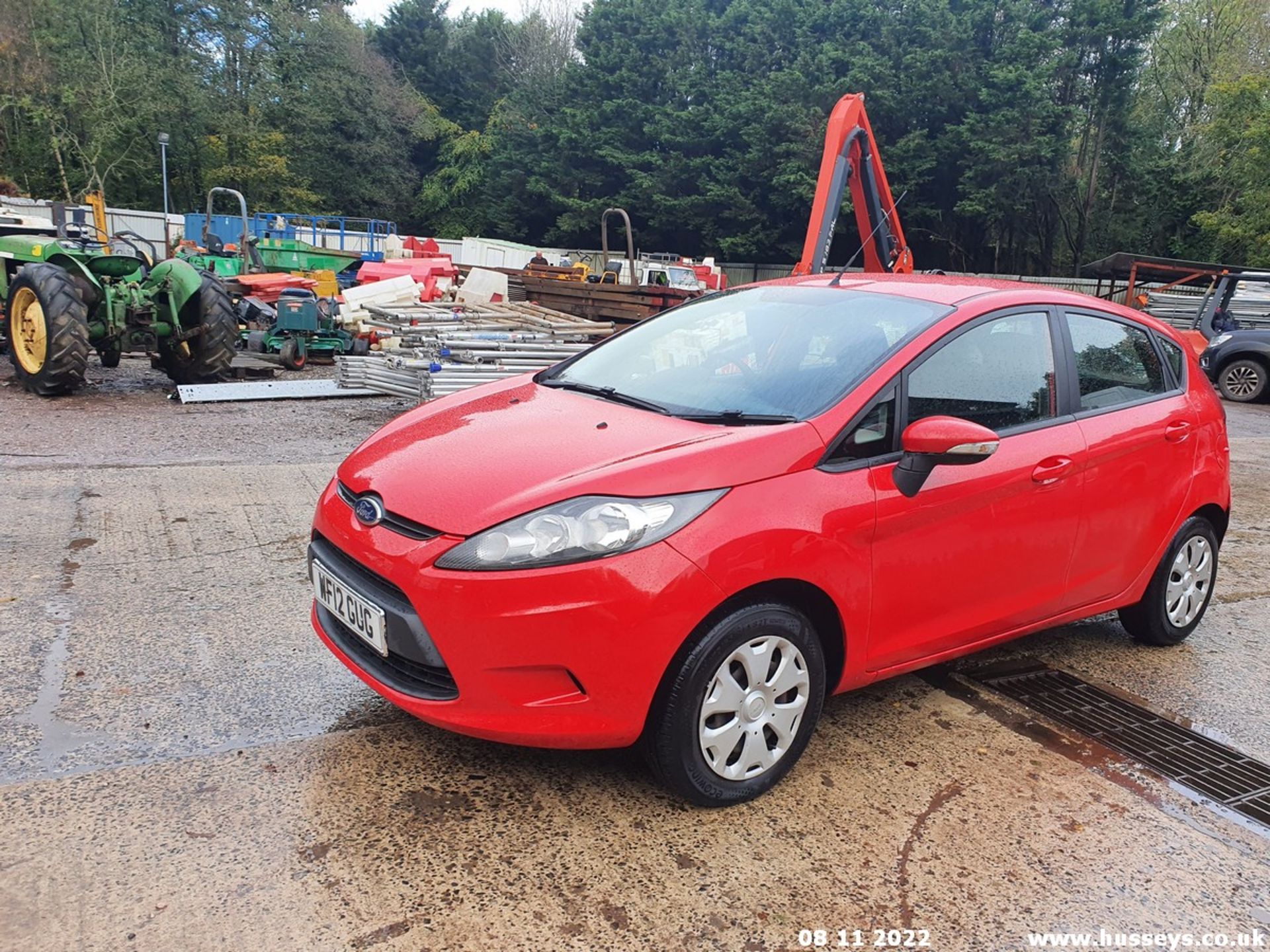 12/12 FORD FIESTA EDGE ECONETIC II T - 1560cc 5dr Hatchback (Red, 173k) - Image 34 of 59