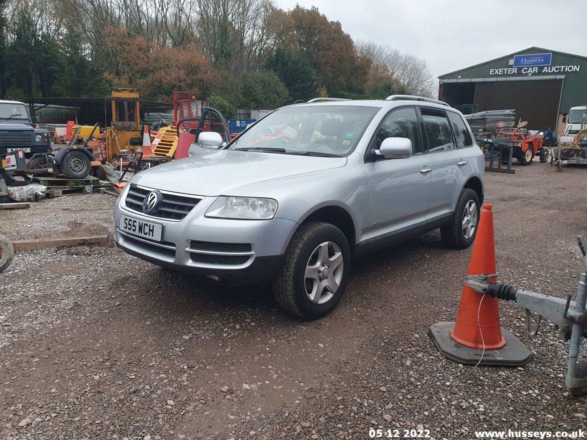 2003 VOLKSWAGEN TOUAREG TDI - 2461cc 5dr Estate (Silver, 115k) - Image 21 of 29