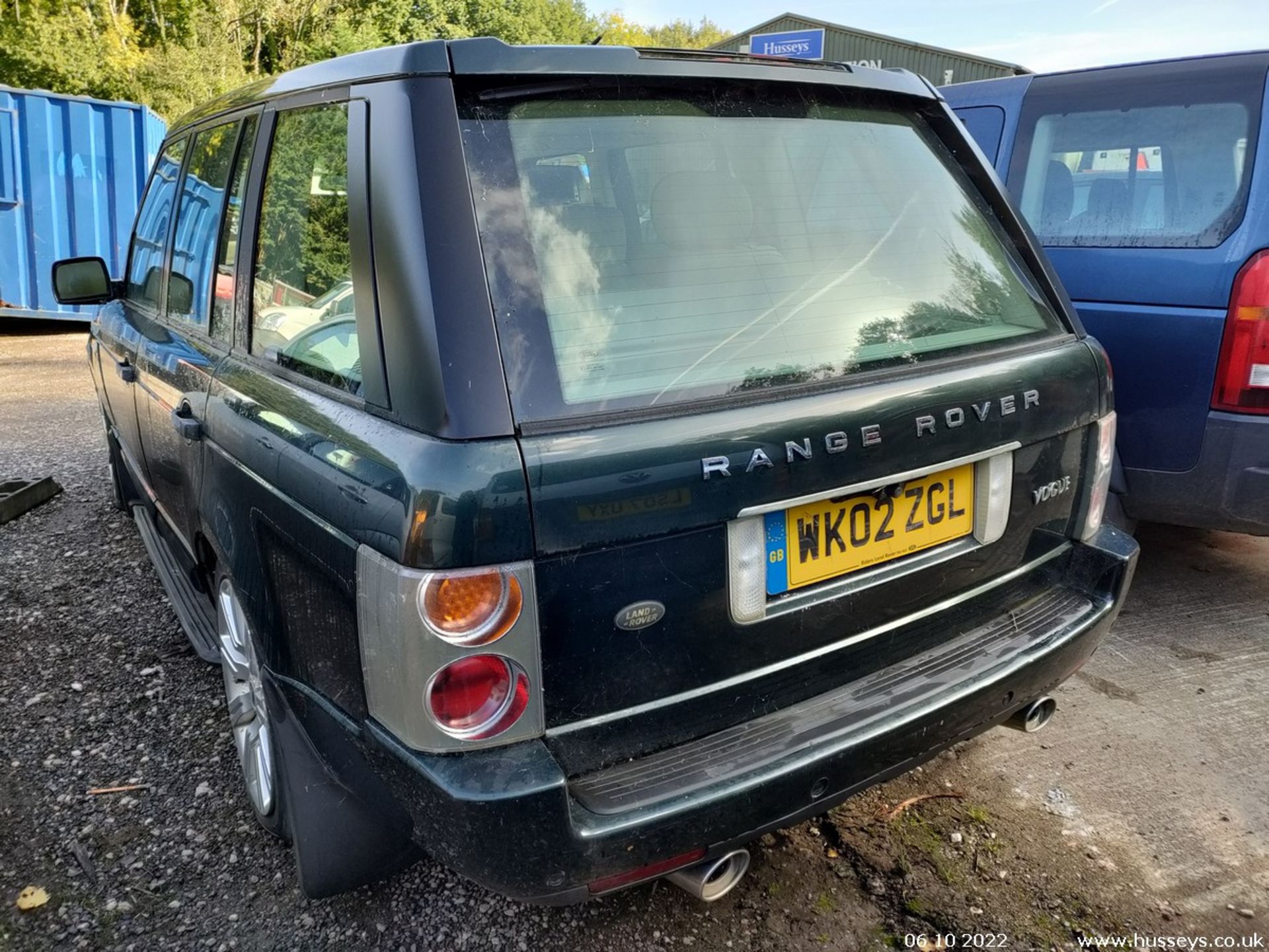 02/02 LAND ROVER RANGE ROVER VOGUE V8 AUTO - 4398cc 5dr Estate (Green) - Image 12 of 24