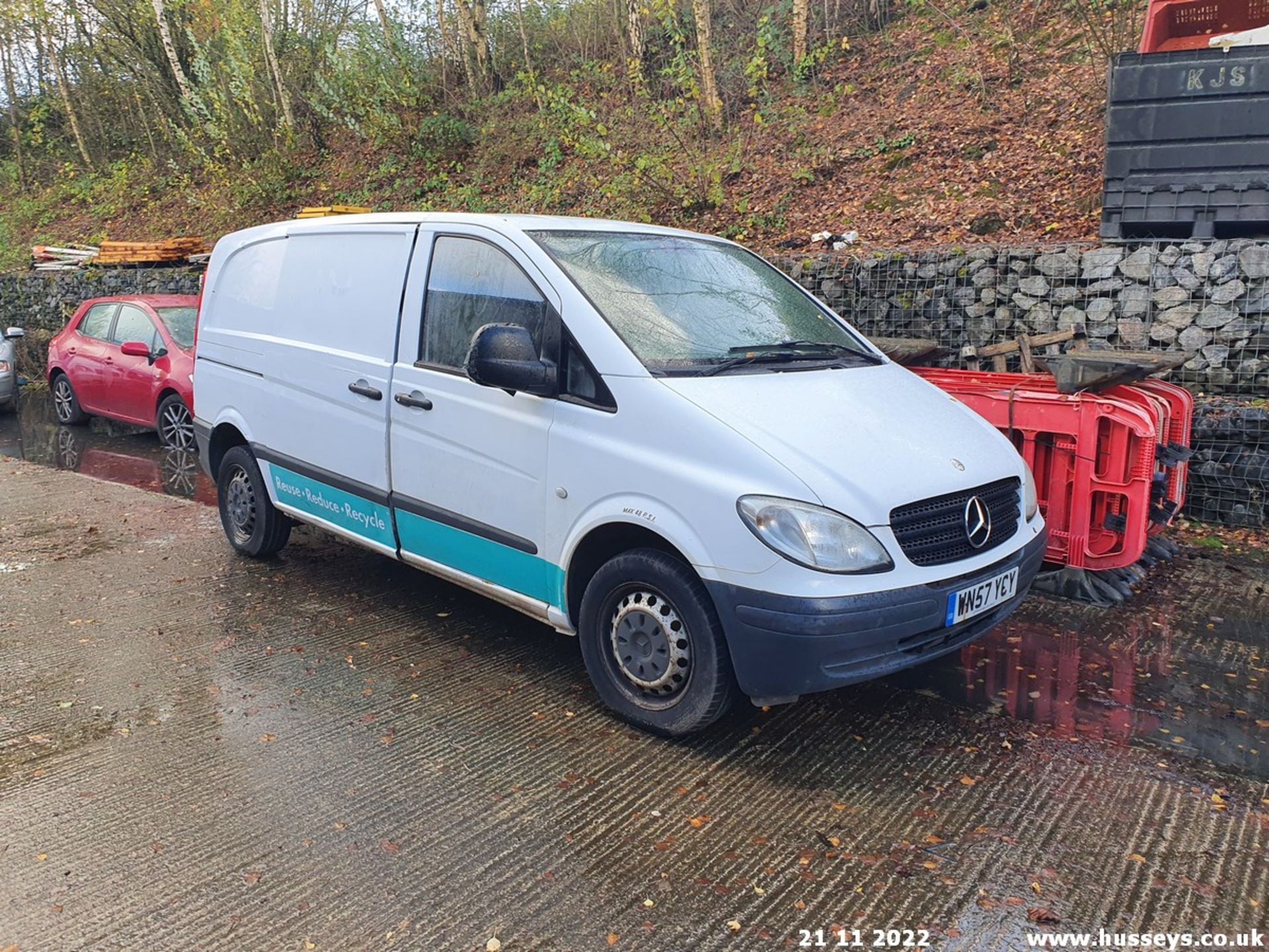 07/57 MERCEDES VITO 115 CDI COMPACT - 2148cc Van (White, 95k) - Image 5 of 27