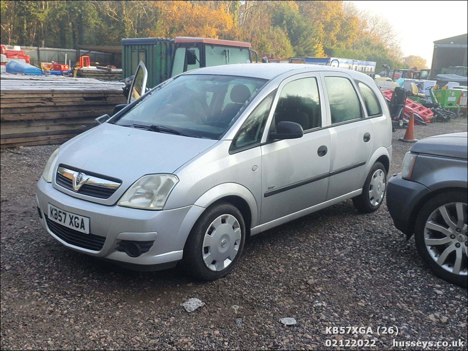 07/57 VAUXHALL MERIVA LIFE TWINPORT - 1364cc 5dr MPV (Silver, 114k) - Image 26 of 26